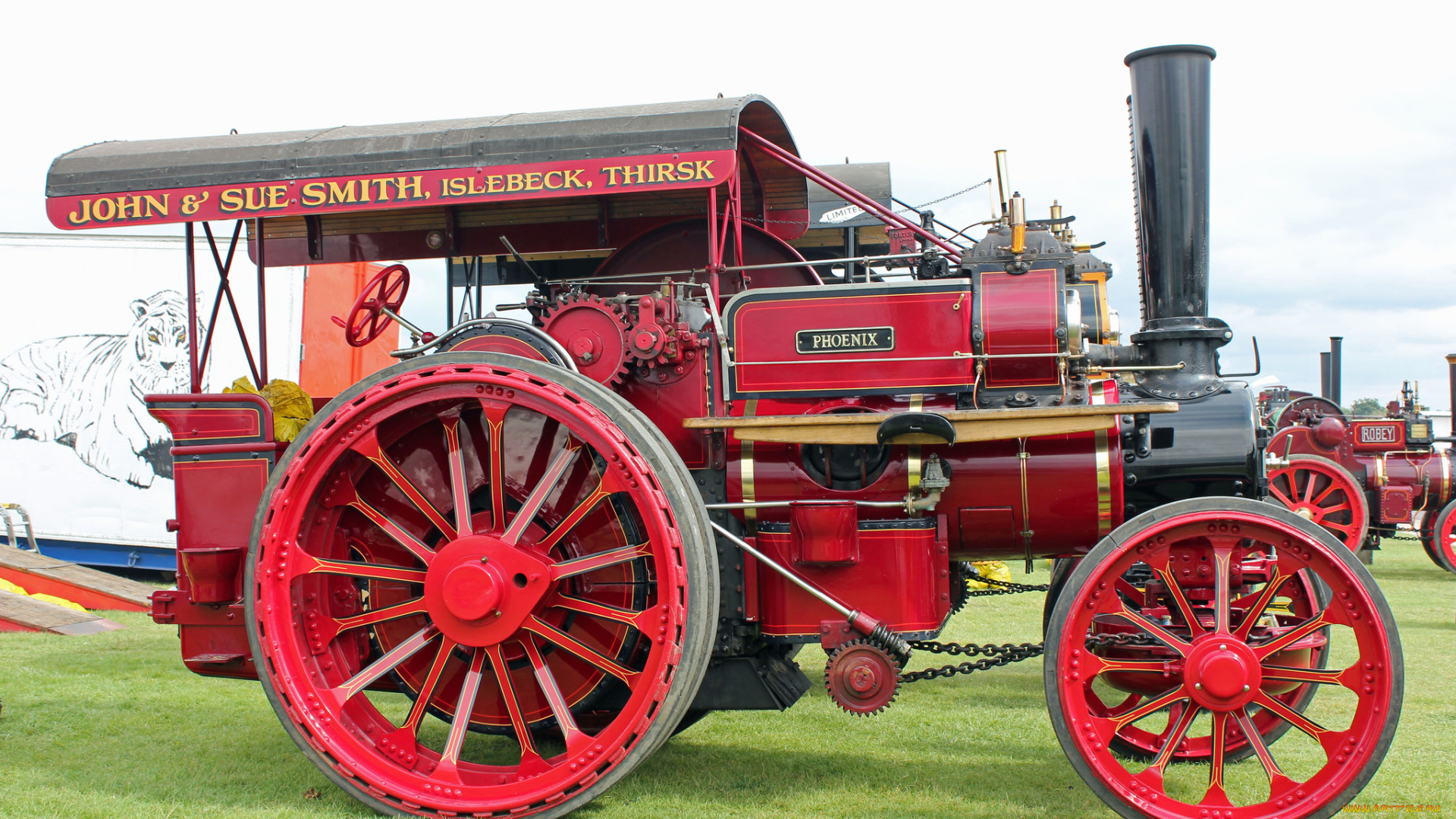 техника, тракторы, трактор, паровой