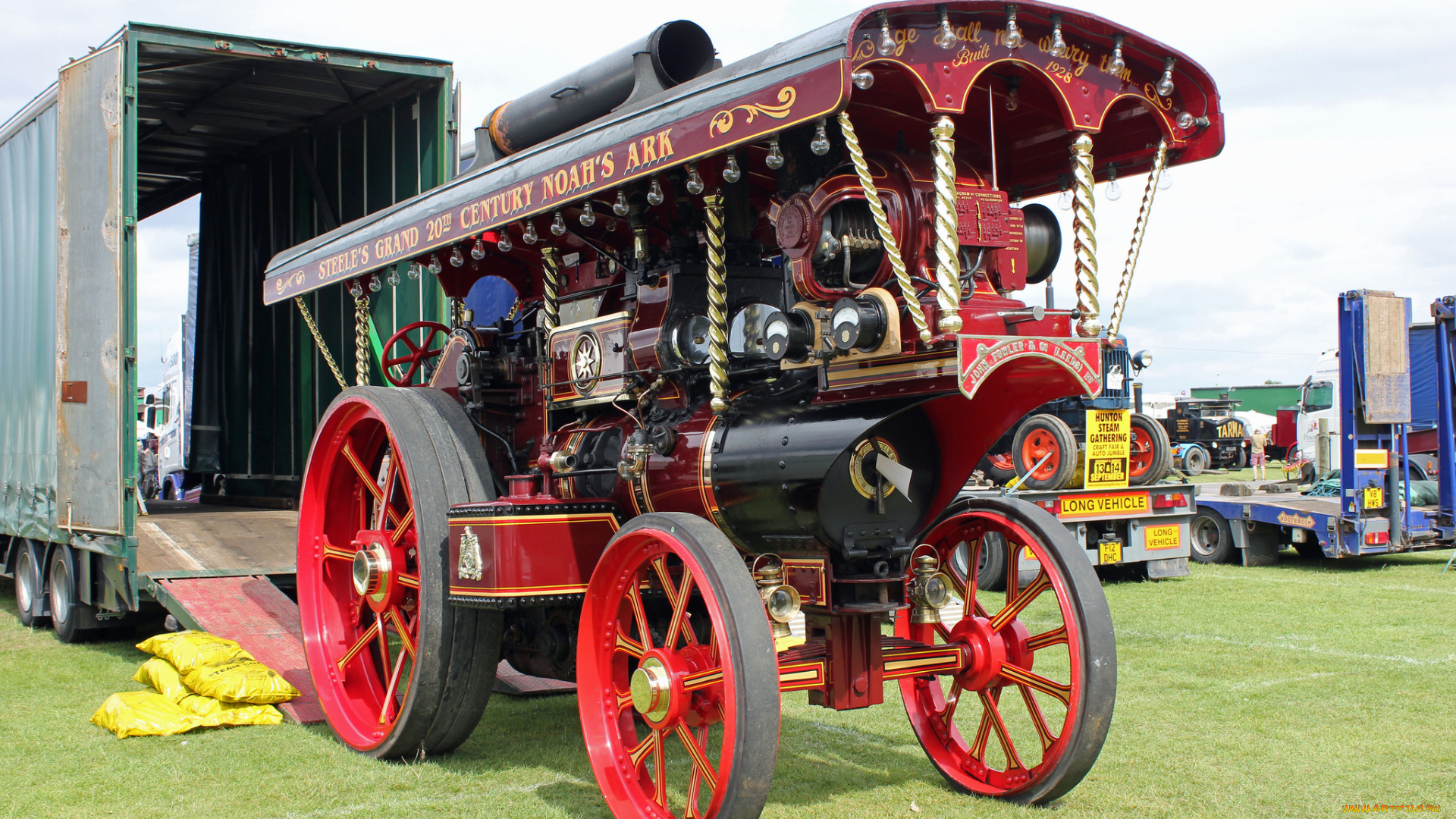 техника, тракторы, трактор, паровой