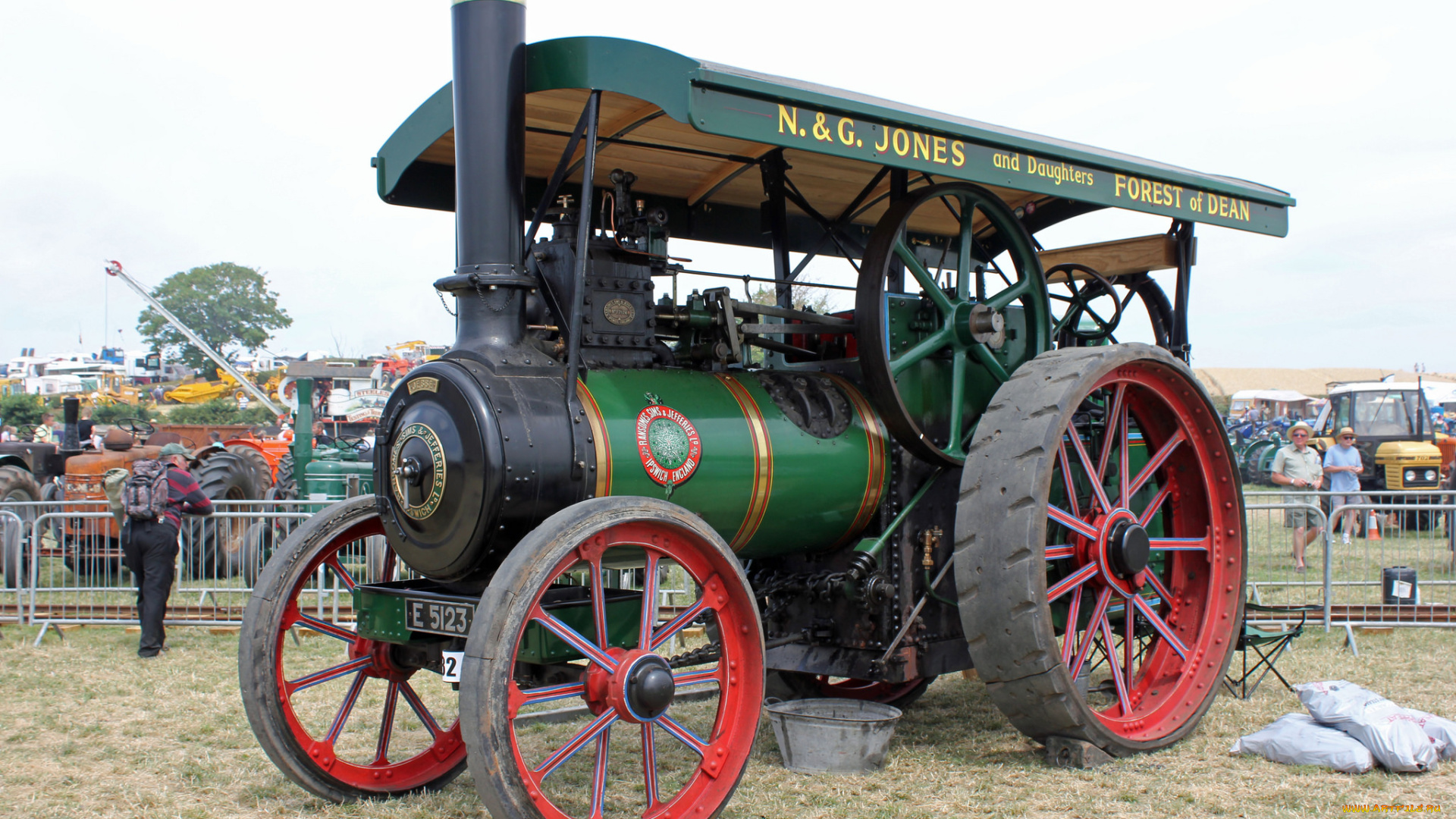 техника, тракторы, трактор, паровой