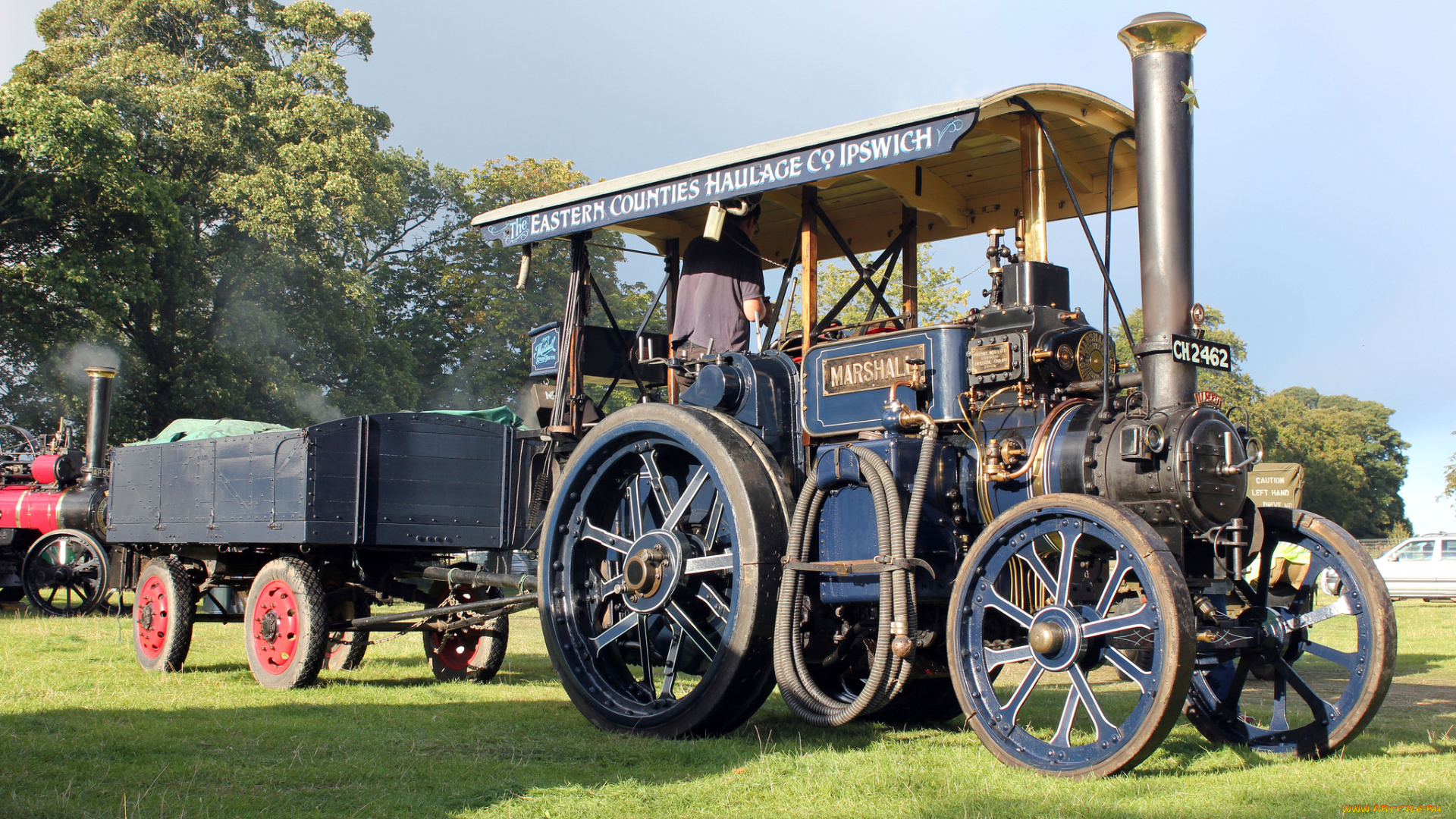 техника, тракторы, трактор, паровой