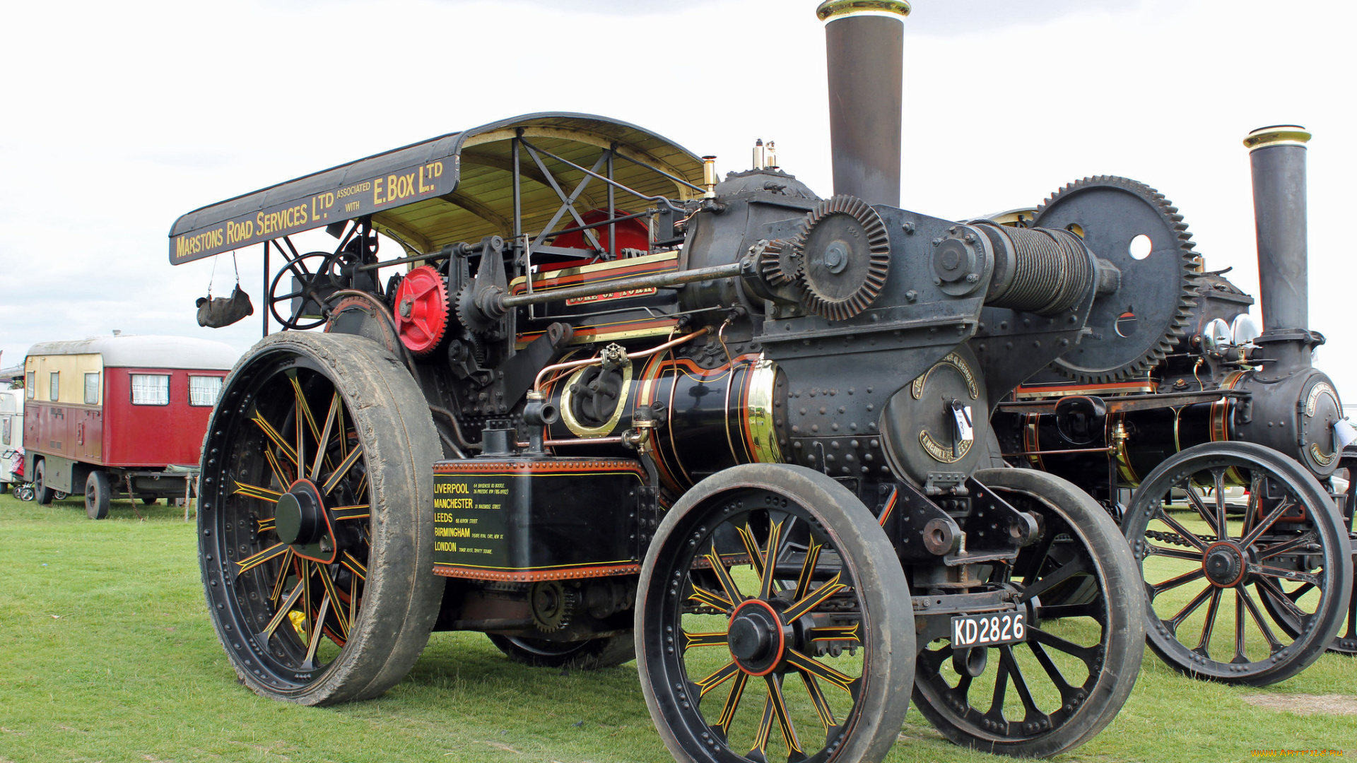 техника, тракторы, трактор, паровой