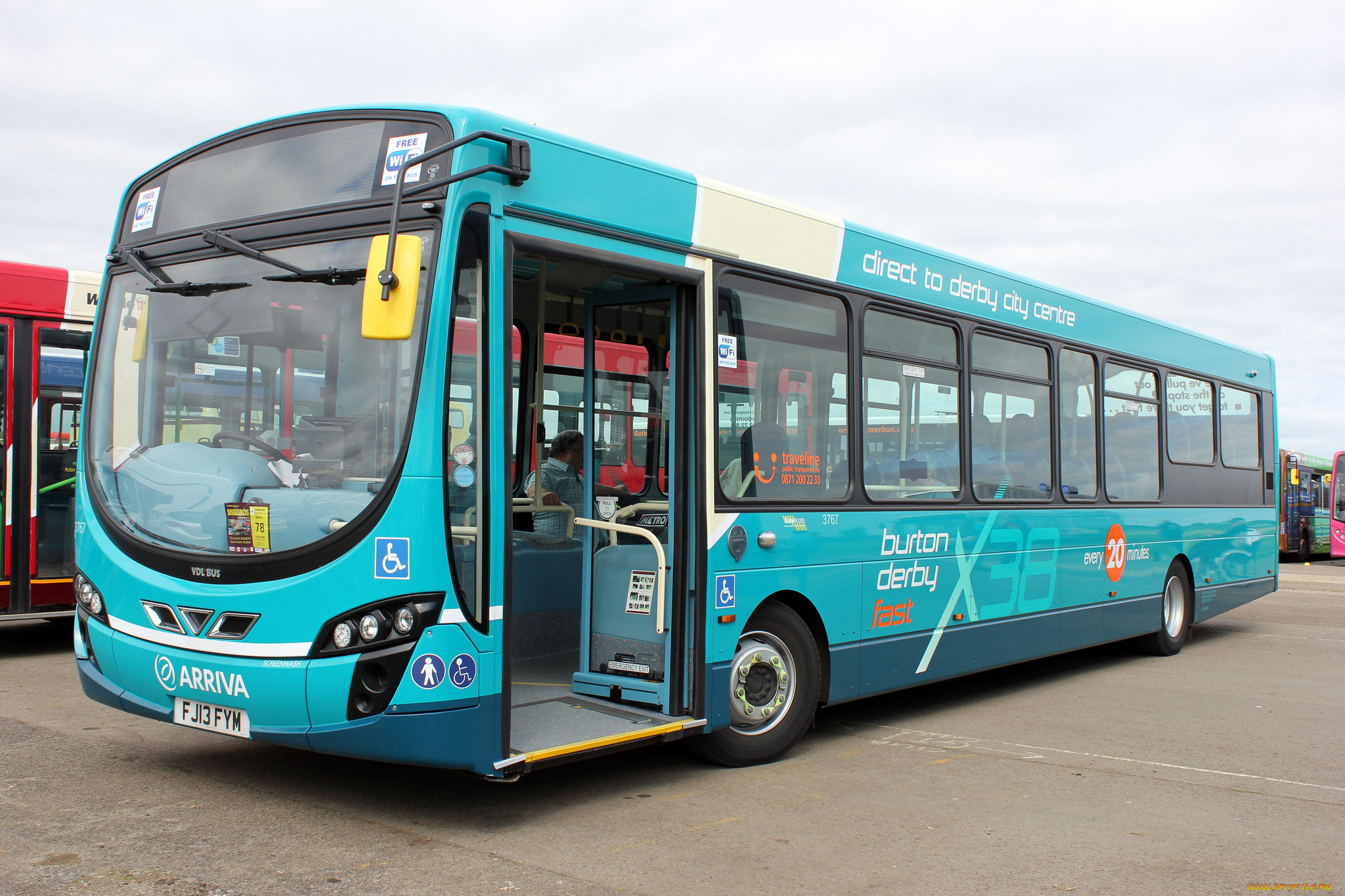 автомобили, автобусы, пассажирский, транспорт