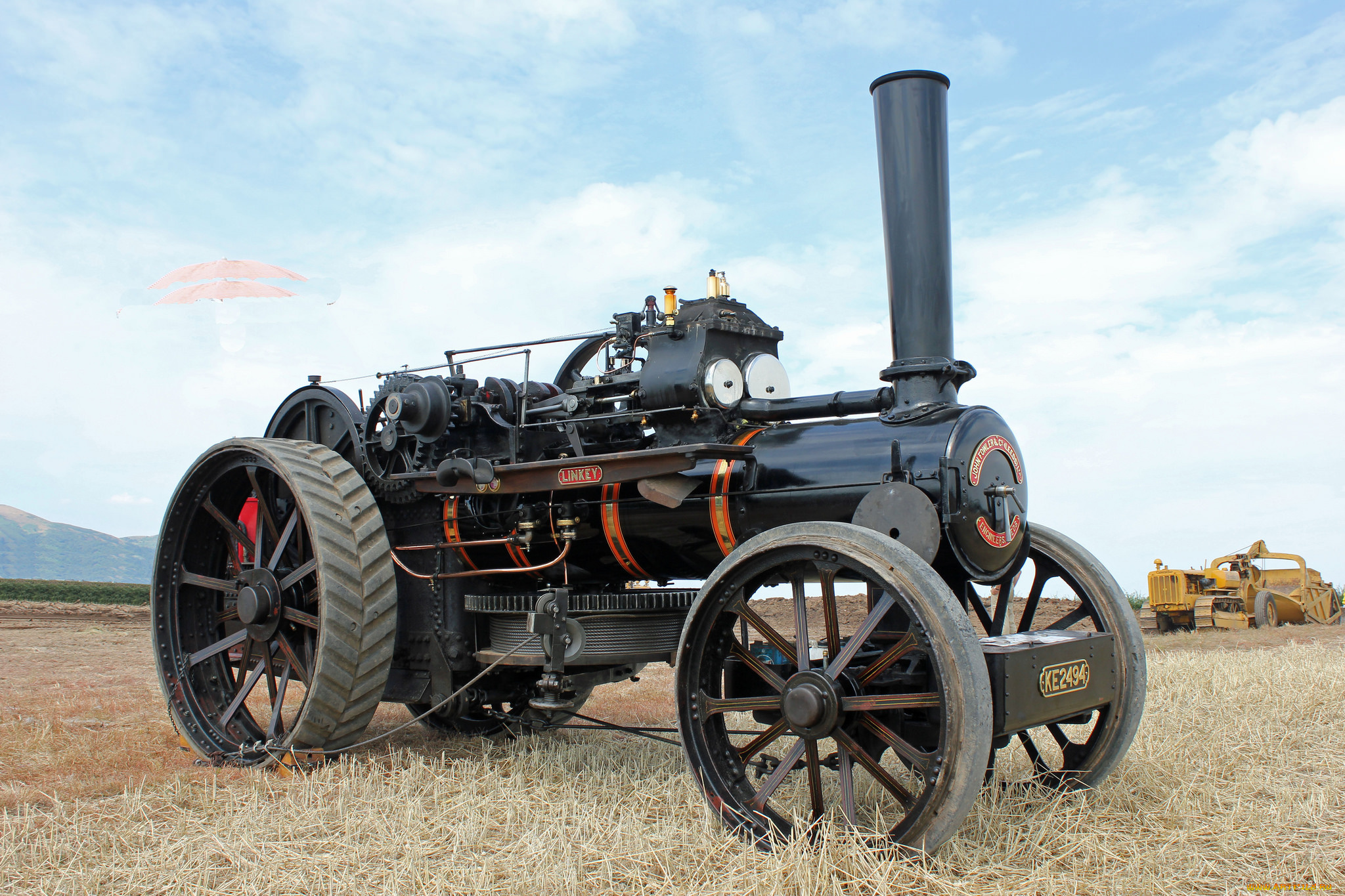 техника, тракторы, паровой, трактор