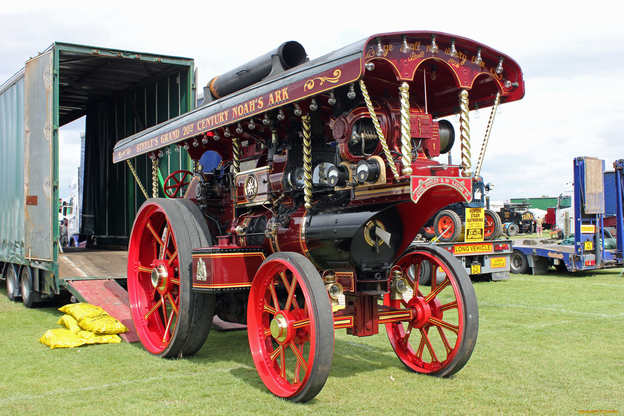 техника, тракторы, трактор, паровой