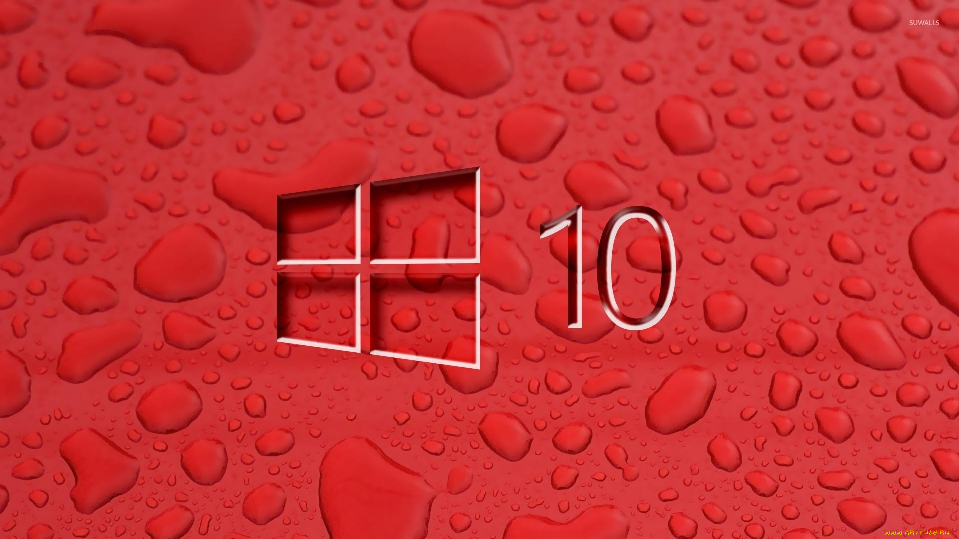 компьютеры, windows, 10, фон, логотип