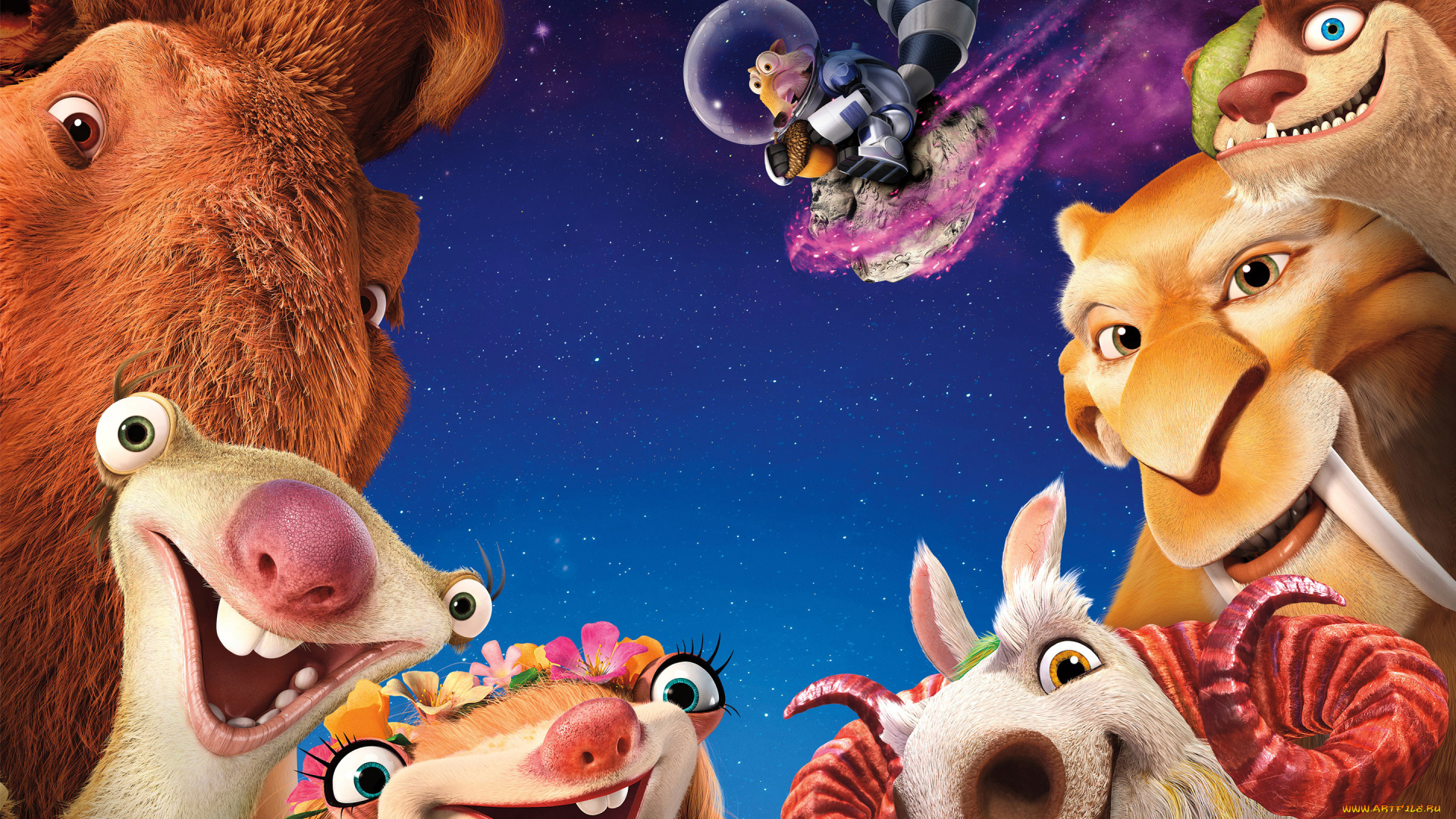 мультфильмы, ice, age, , collision, course, ice, age, collision, course