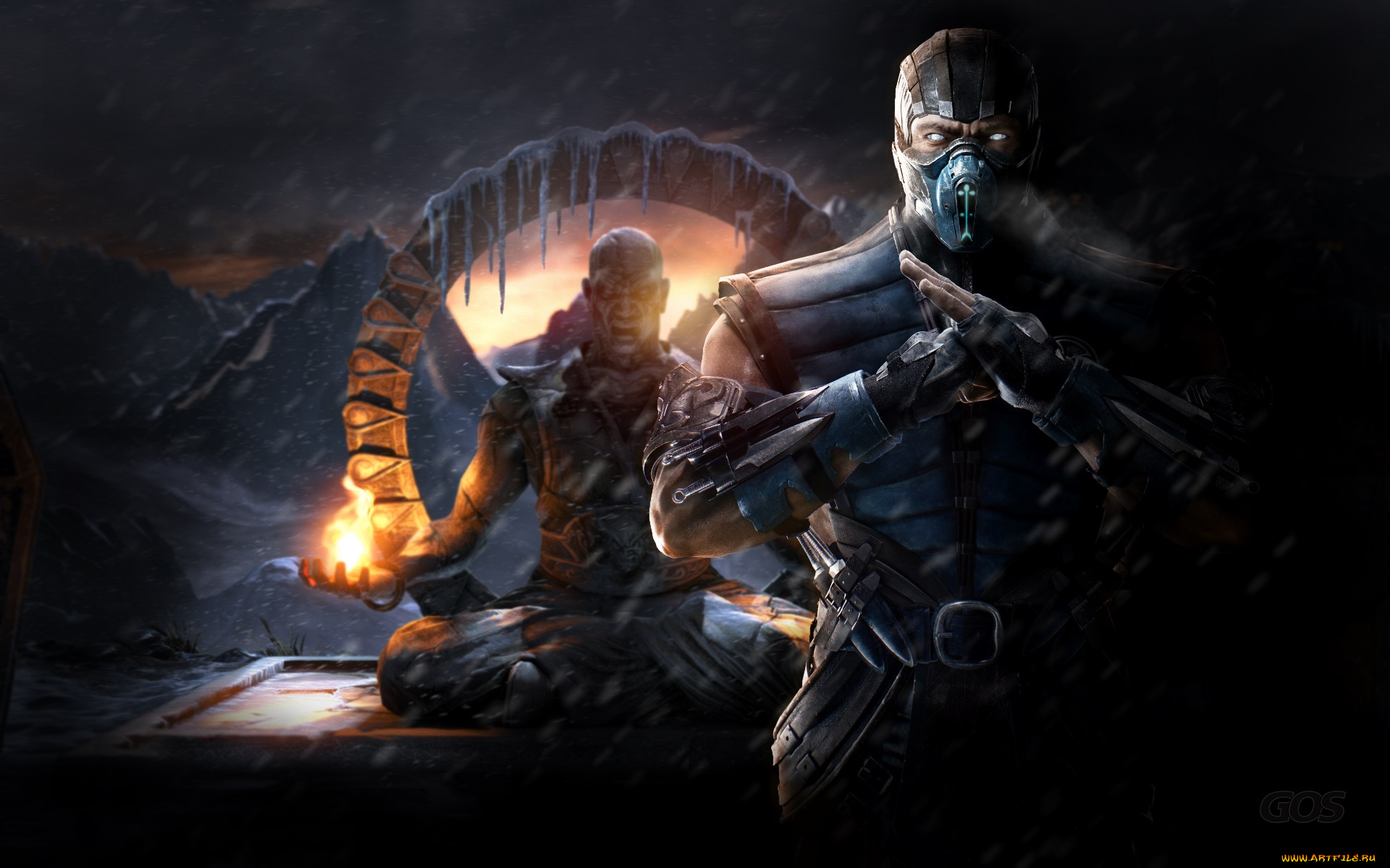 mortal, kombat, x, -, sub, -, zero, видео, игры, mortal, kombat, x, x, mortal, gos, sub-zero, sub, kombat, zero, видео, игры, 1920x1200