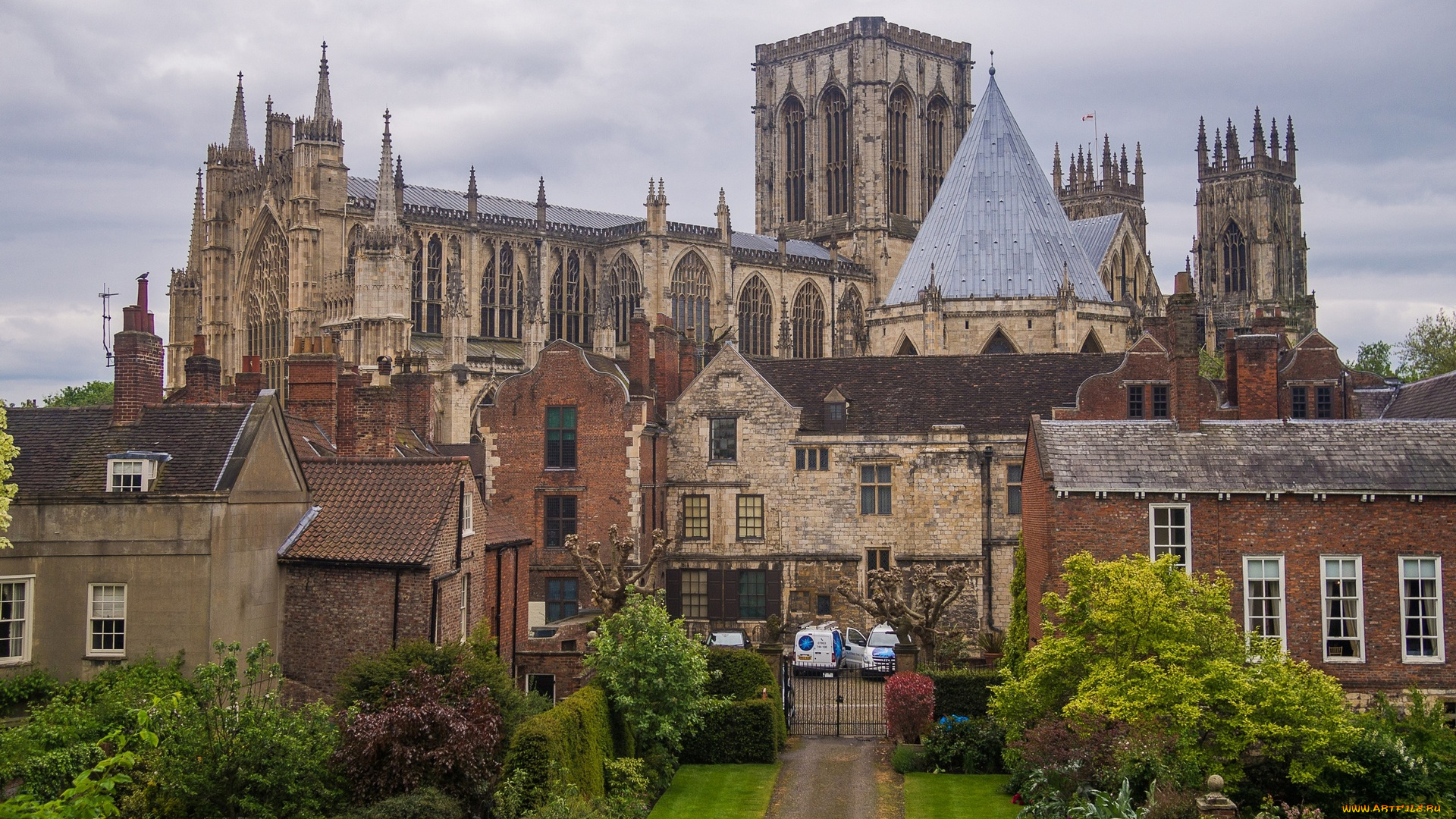 англия, города, -, дворцы, , замки, , крепости, трава, деревья