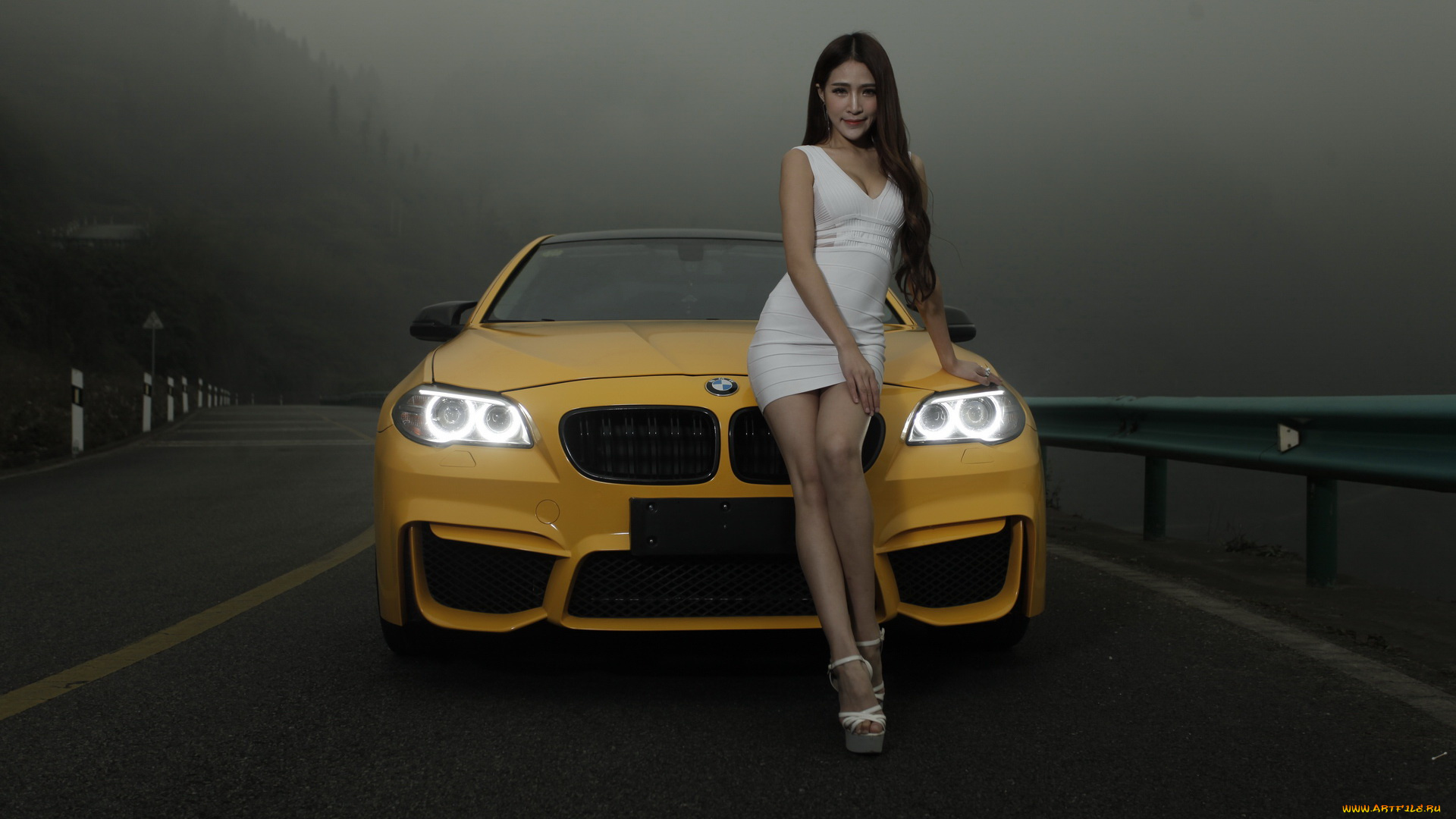 автомобили, -авто, с, девушками, взгляд, фон, автомобиль, девушка