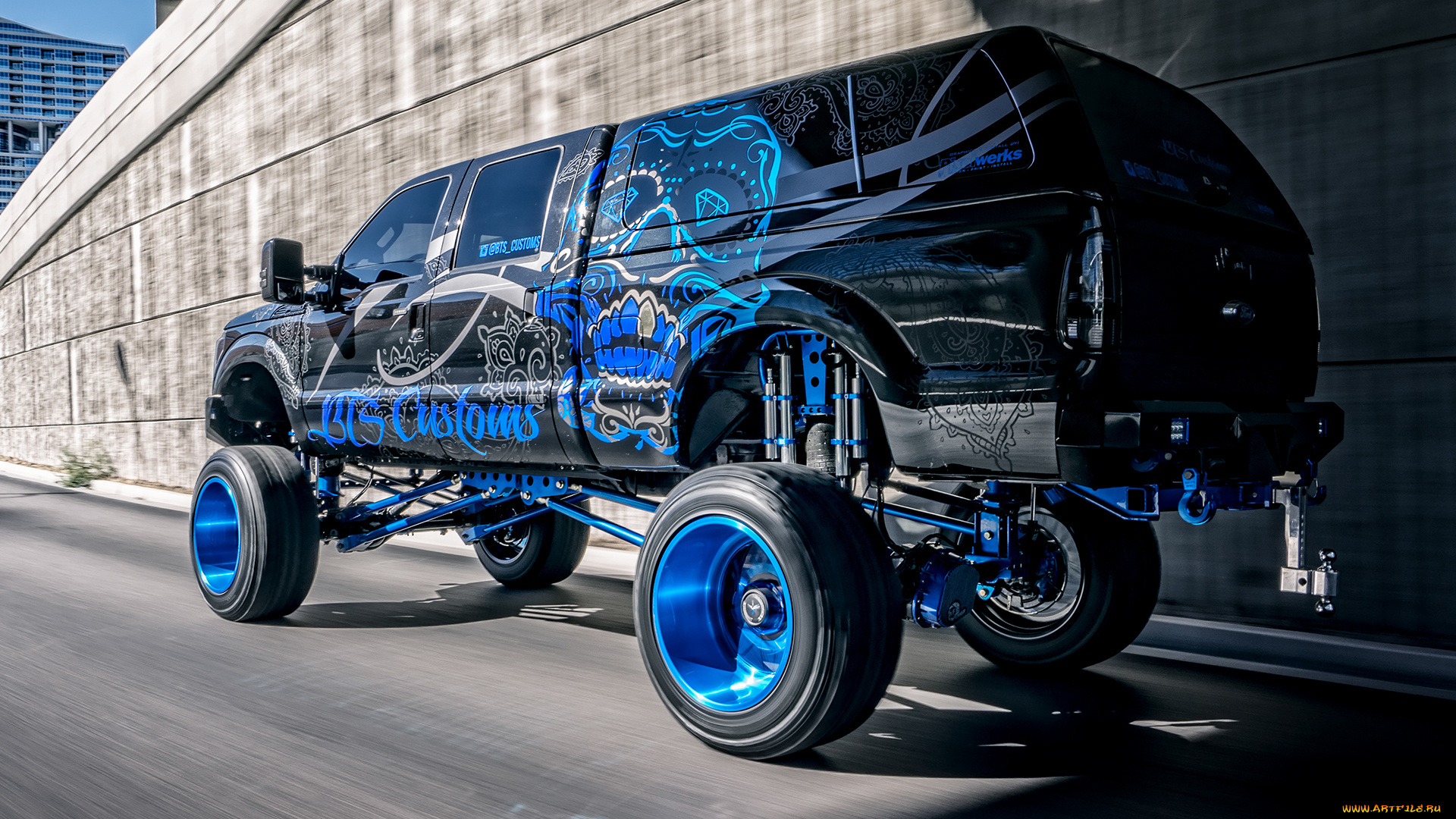 автомобили, custom, pick-up, truck