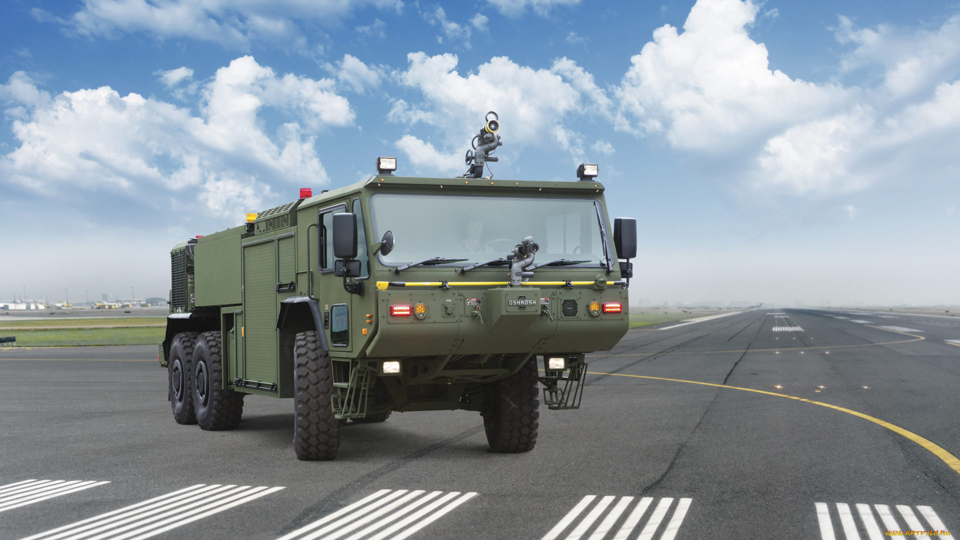 автомобили, пожарные, машины, oshkosh