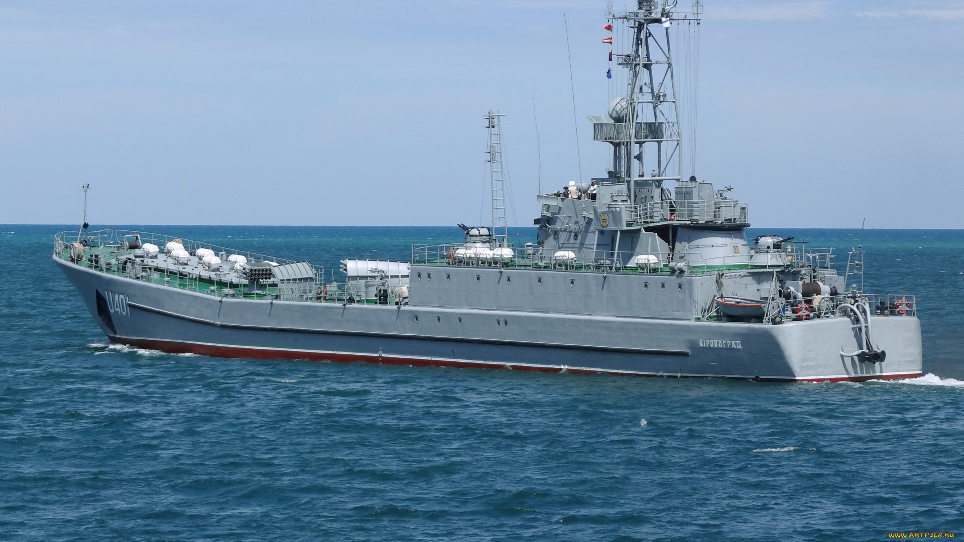 корабли, другое, средний, десантный, корабль, кировоград
