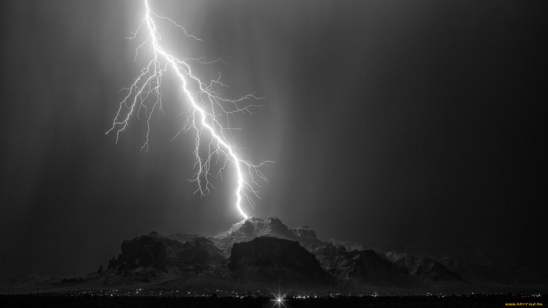 природа, молния, , гроза