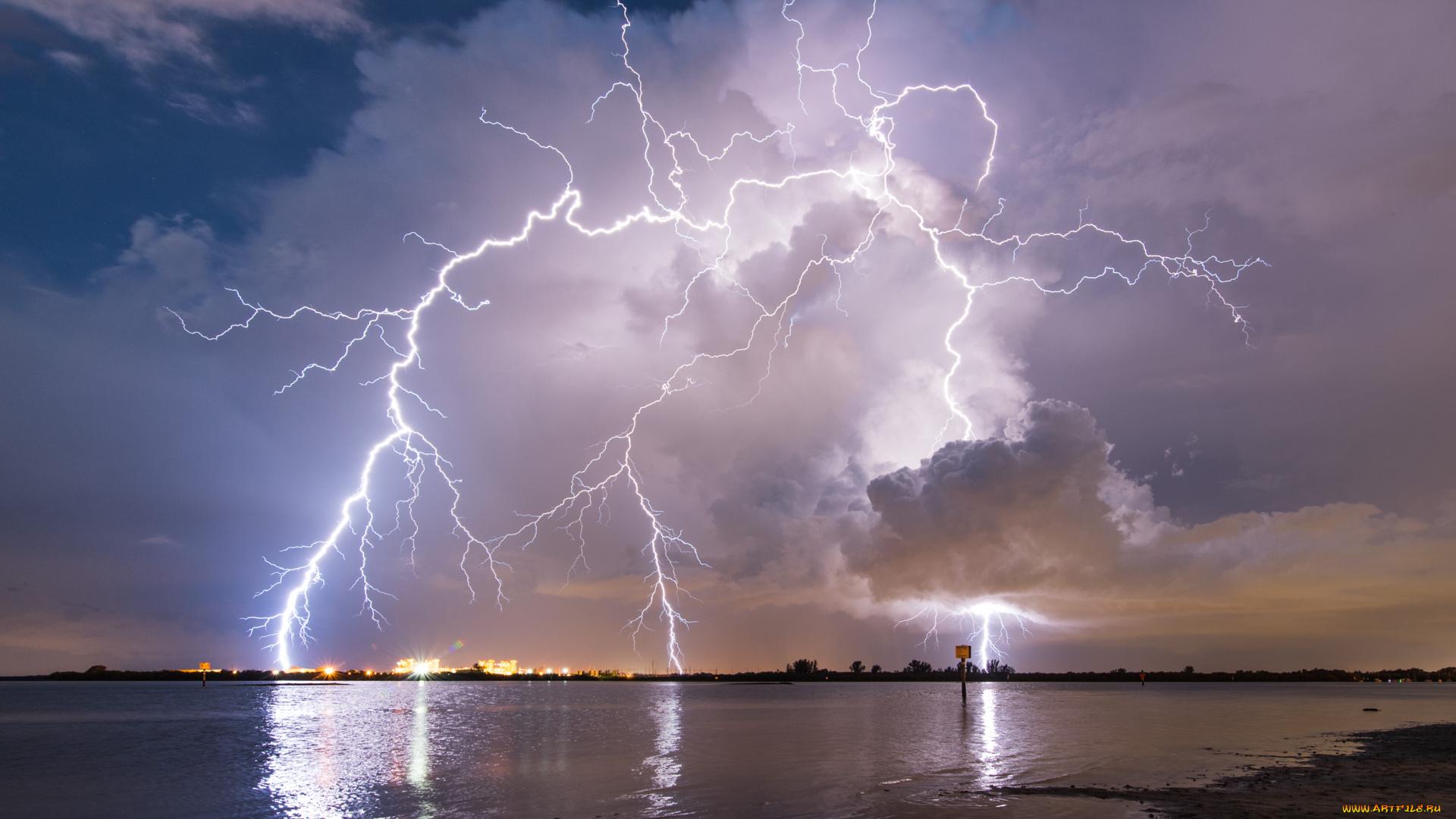 природа, молния, , гроза, гроза