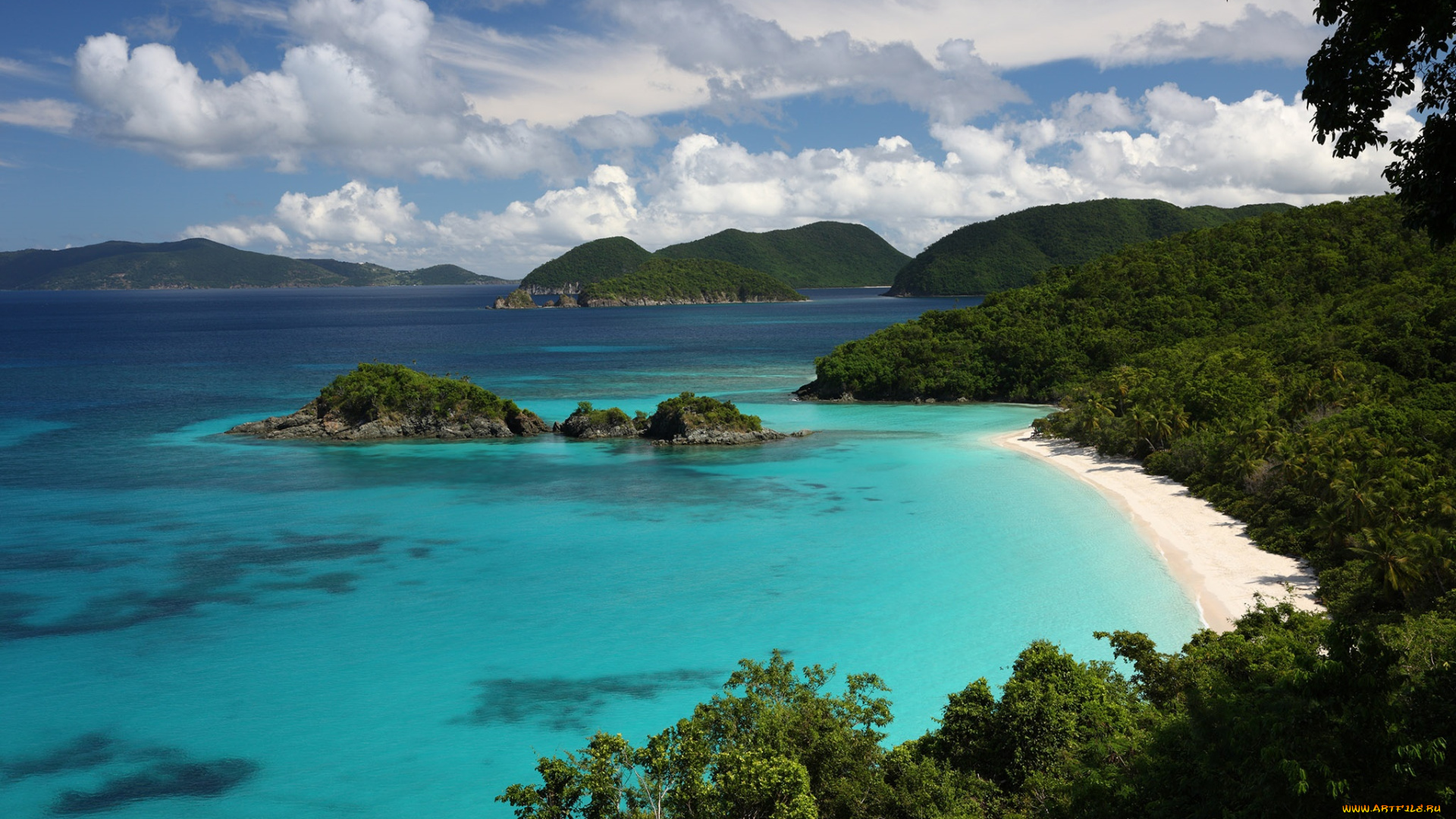 природа, побережье, лето, море, вода, берег