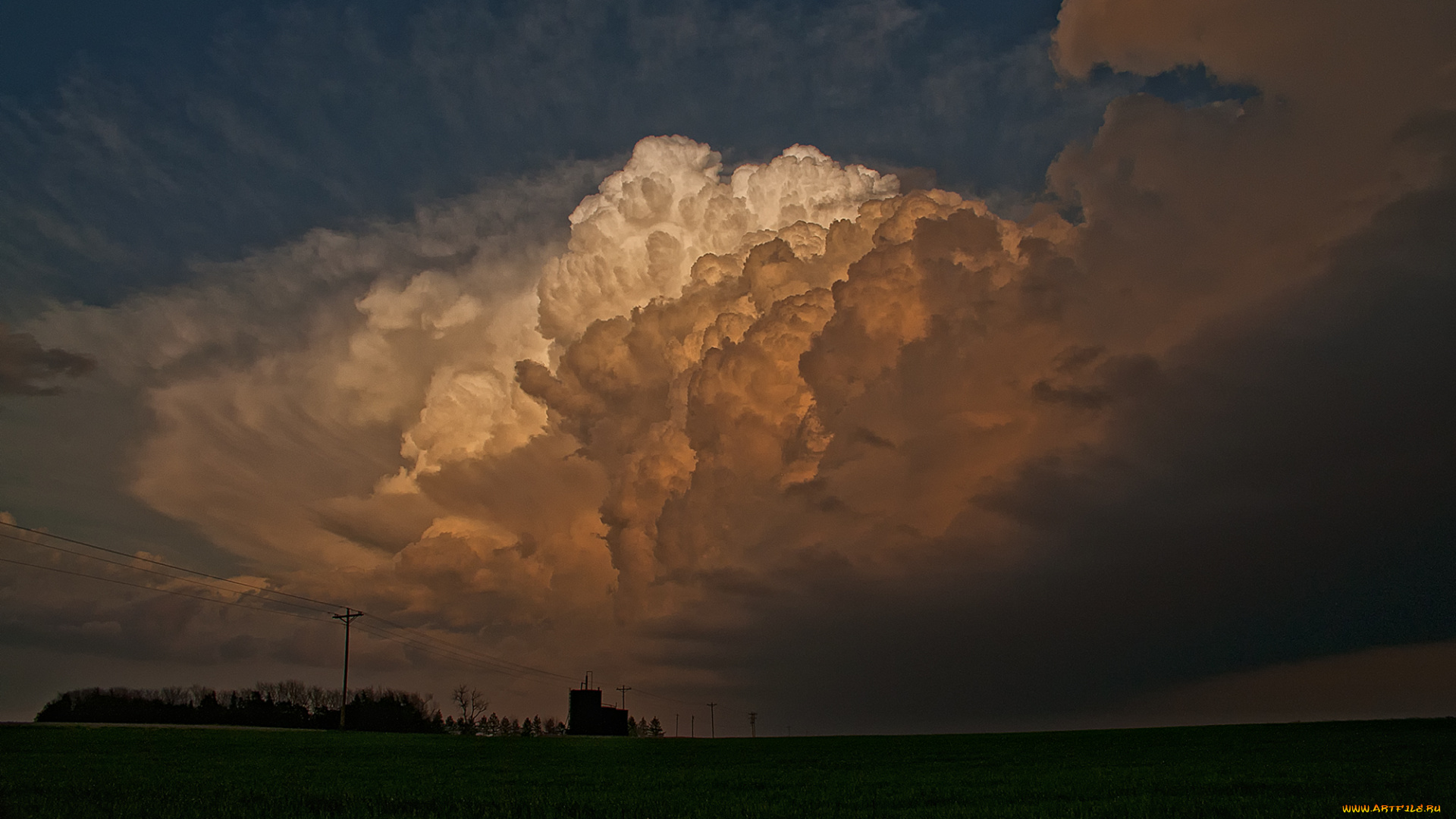 природа, стихия, шторм