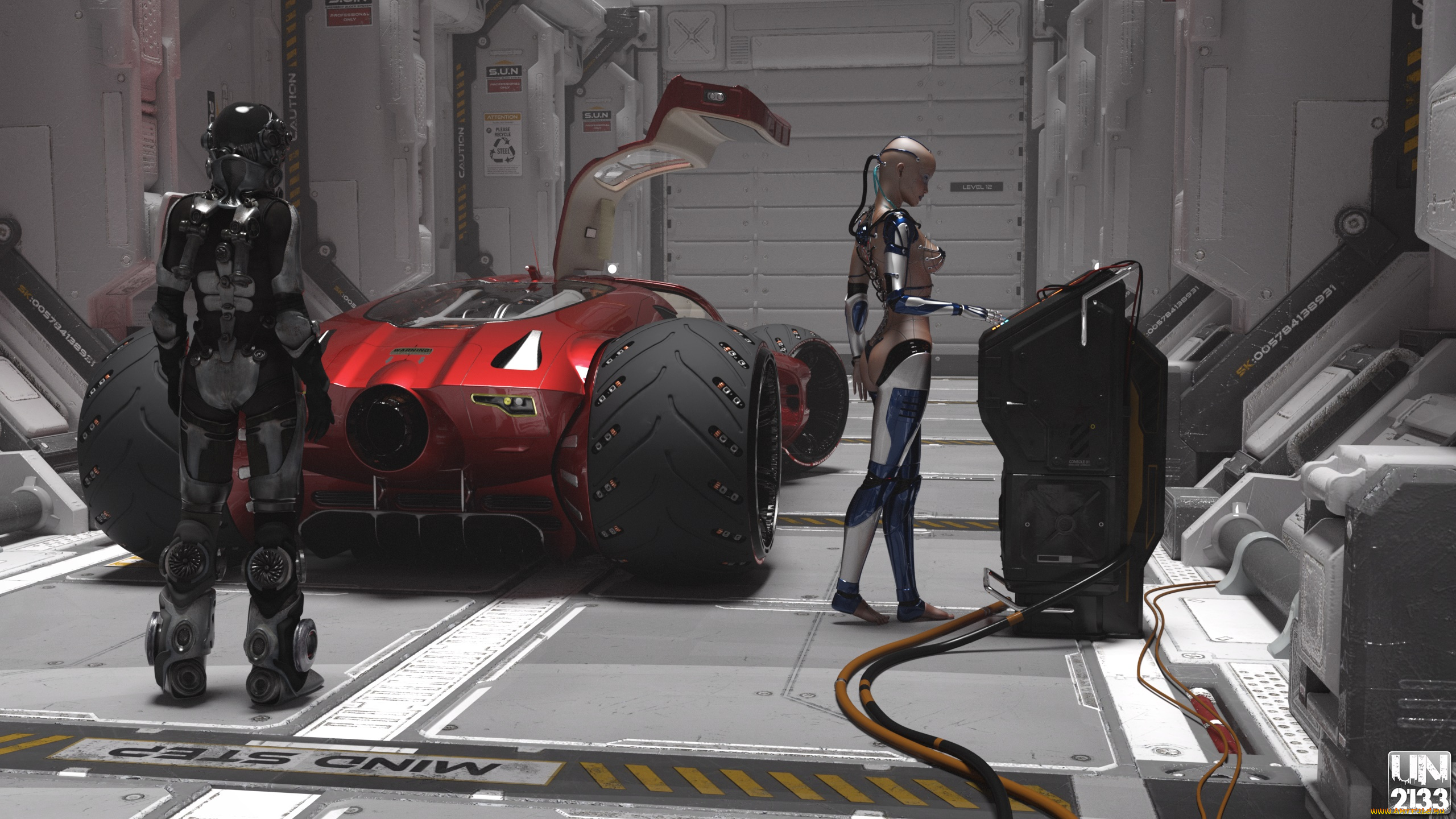 3д, графика, фантазия, , fantasy, фон, девушки, взгляд