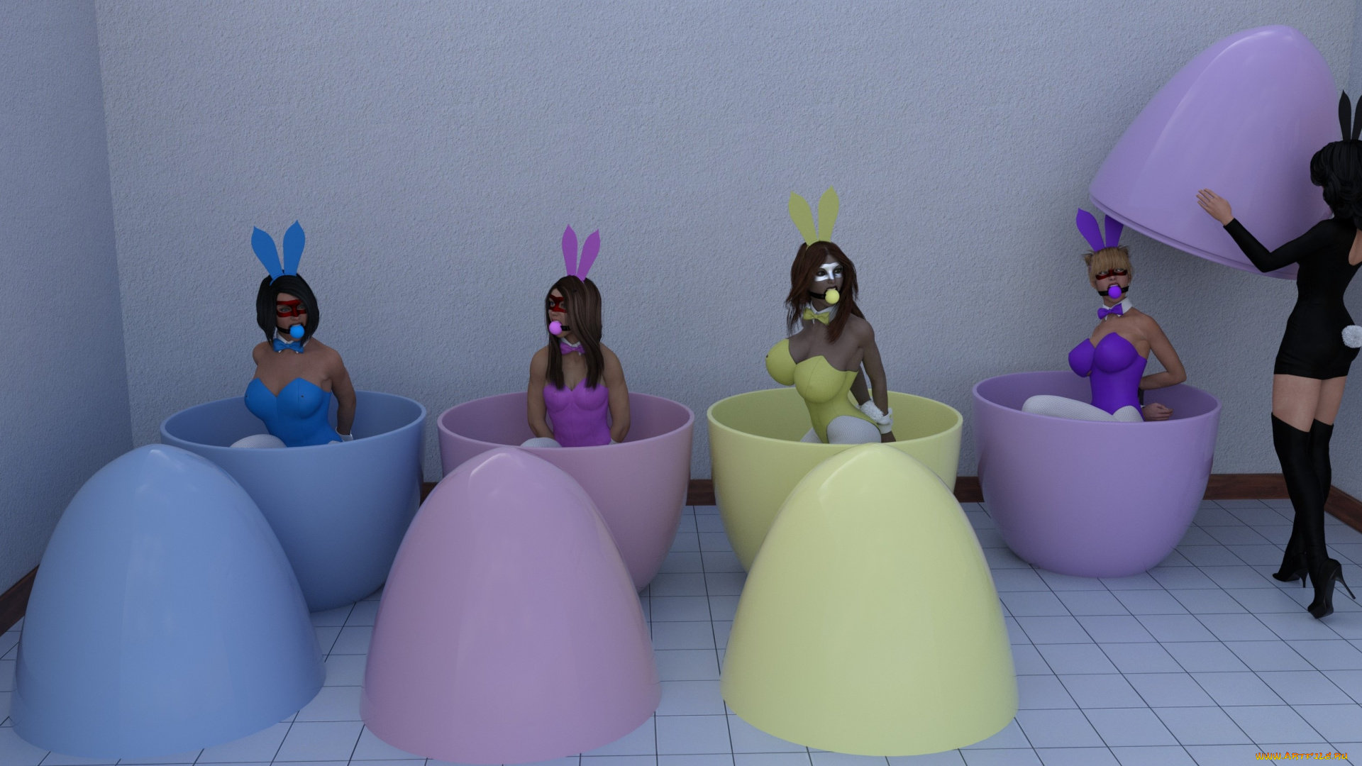 3д, графика, фантазия, , fantasy, фон, взгляд, девушки