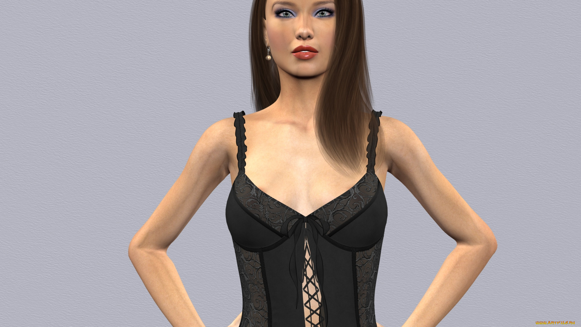 3д, графика, люди, , people, фон, взгляд, девушка