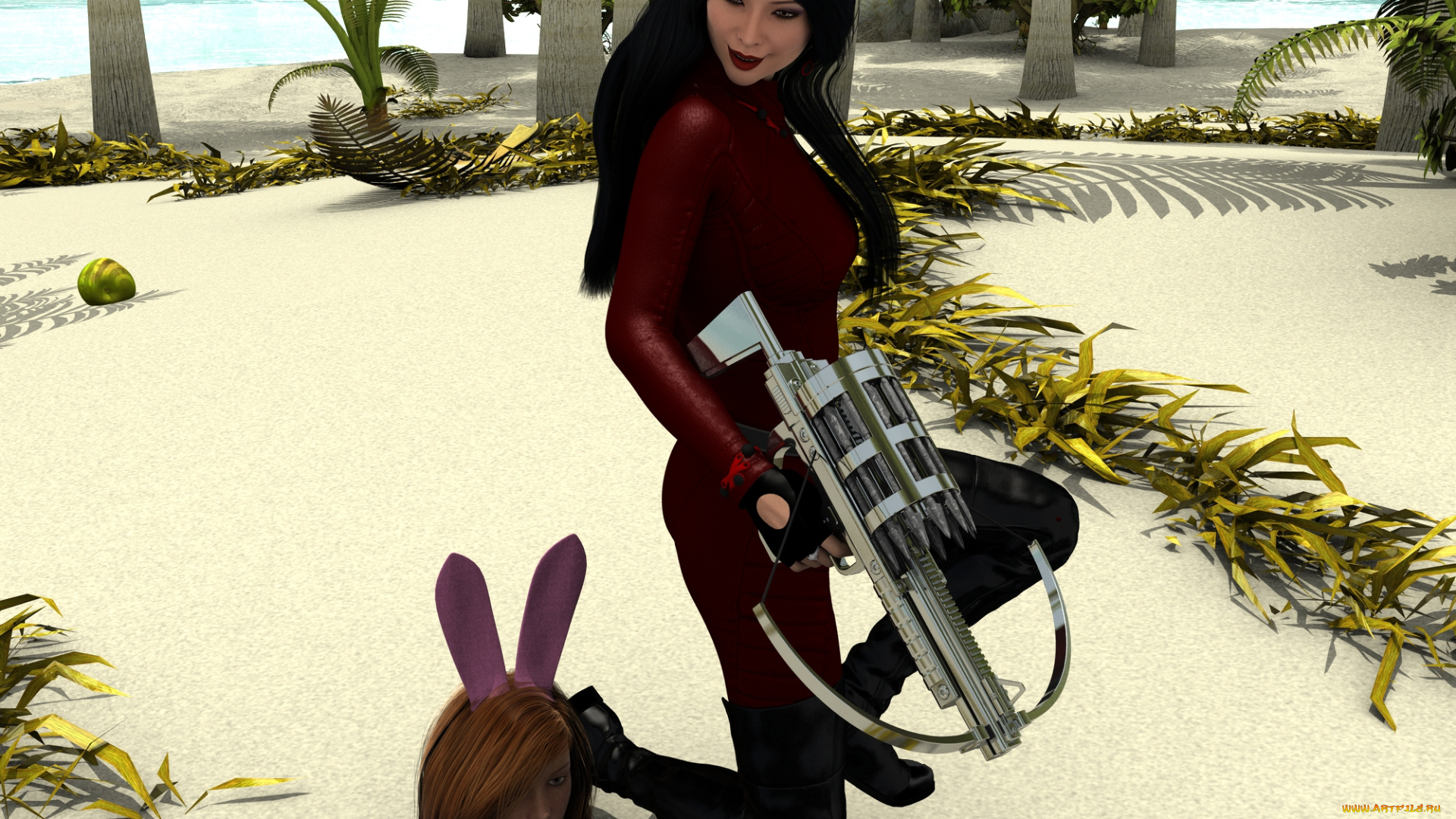 3д, графика, люди, , people, фон, взгляд, девушка