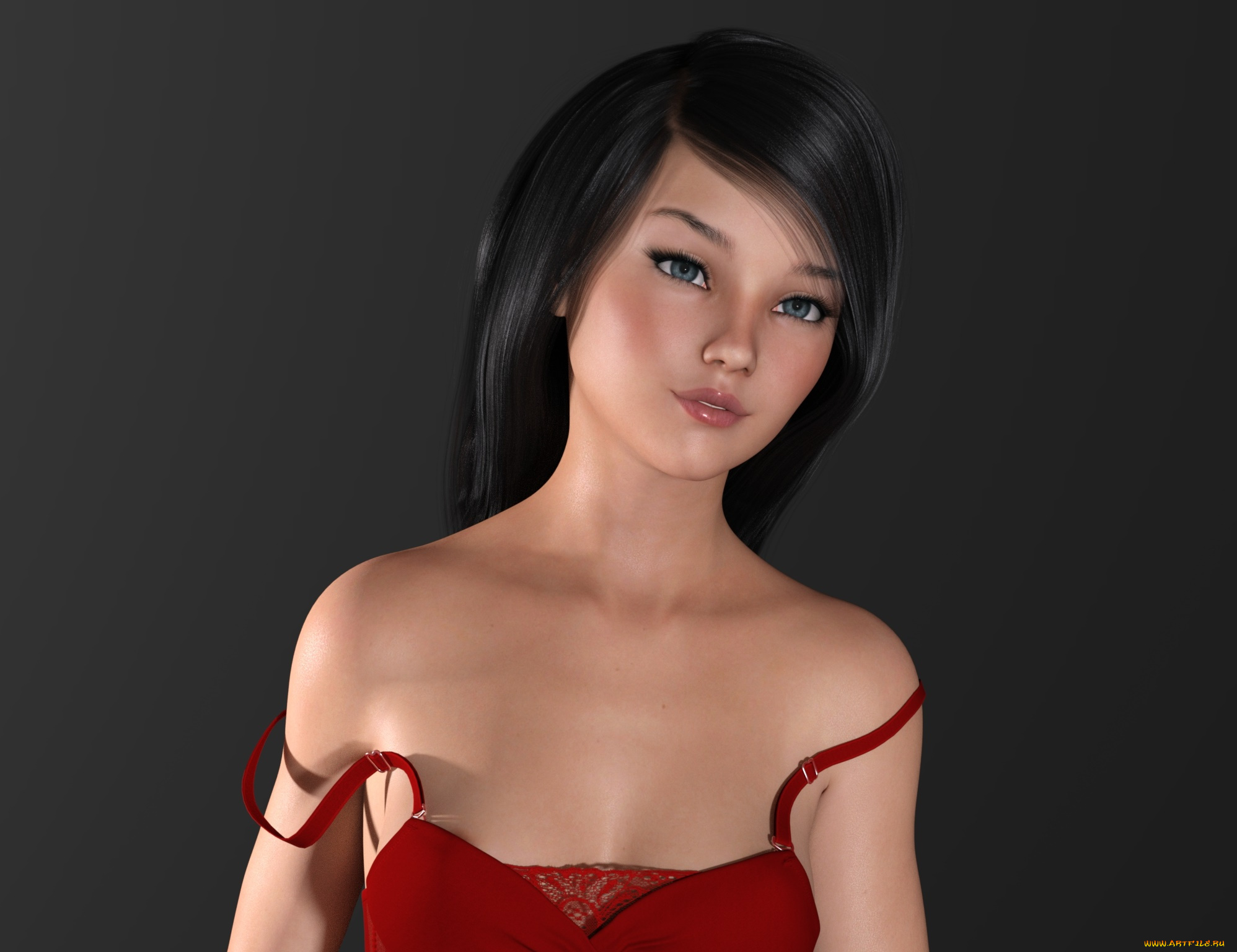 3д, графика, люди, , people, фон, взгляд, девушка