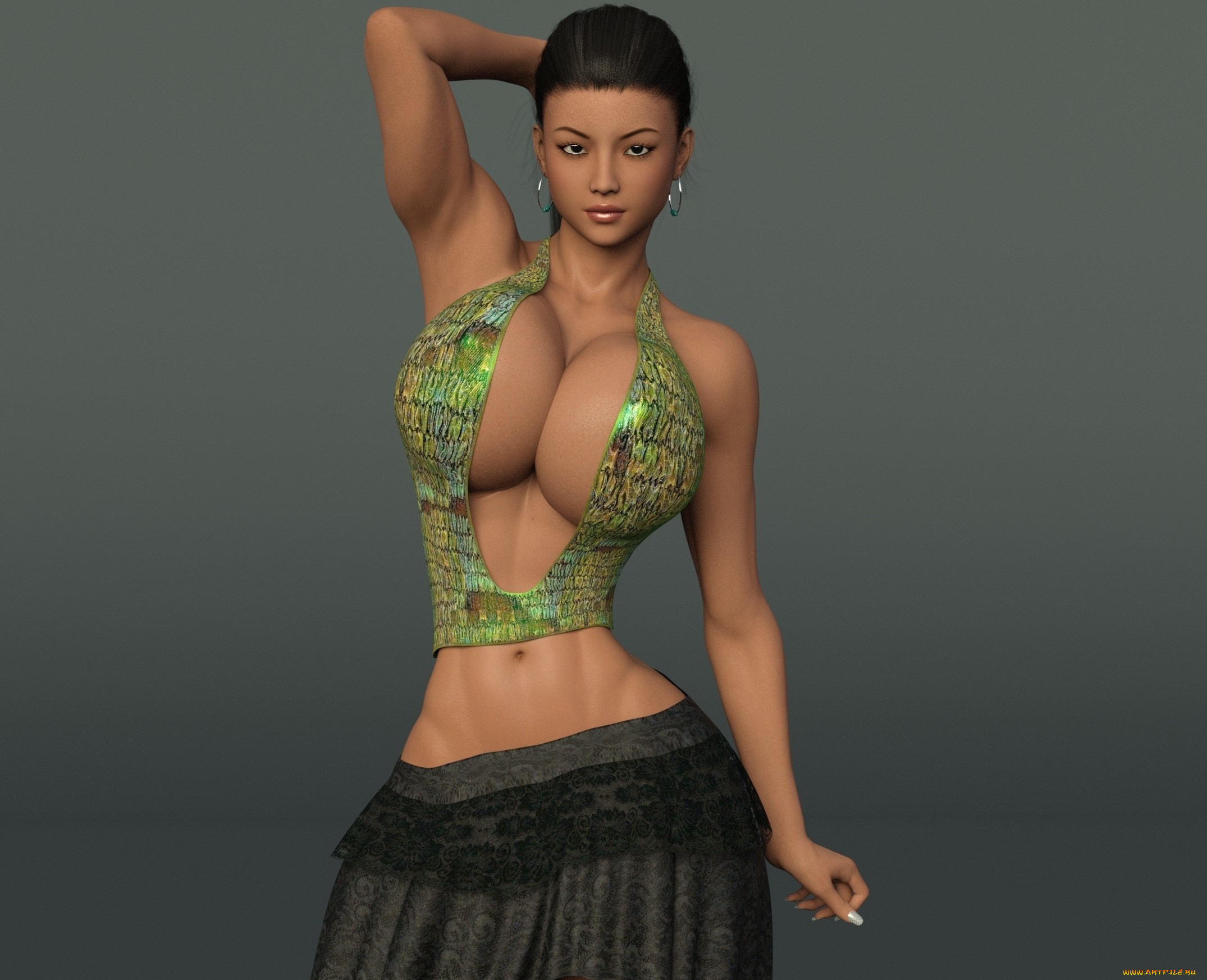 3д, графика, люди, , people, девушка, фон, взгляд