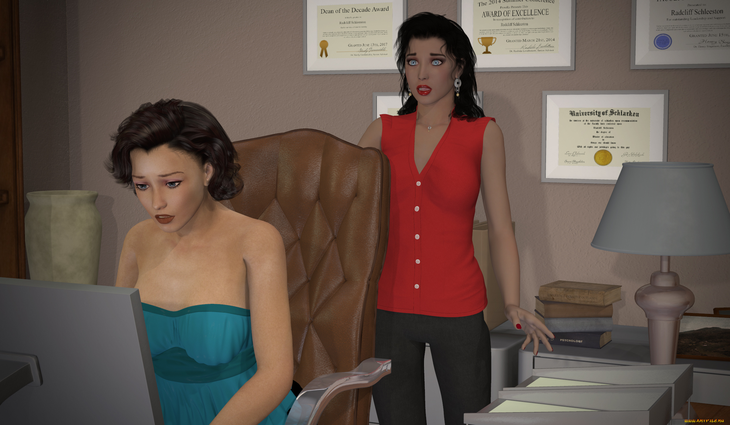 3д, графика, люди, , people, фон, взгляд, девушки