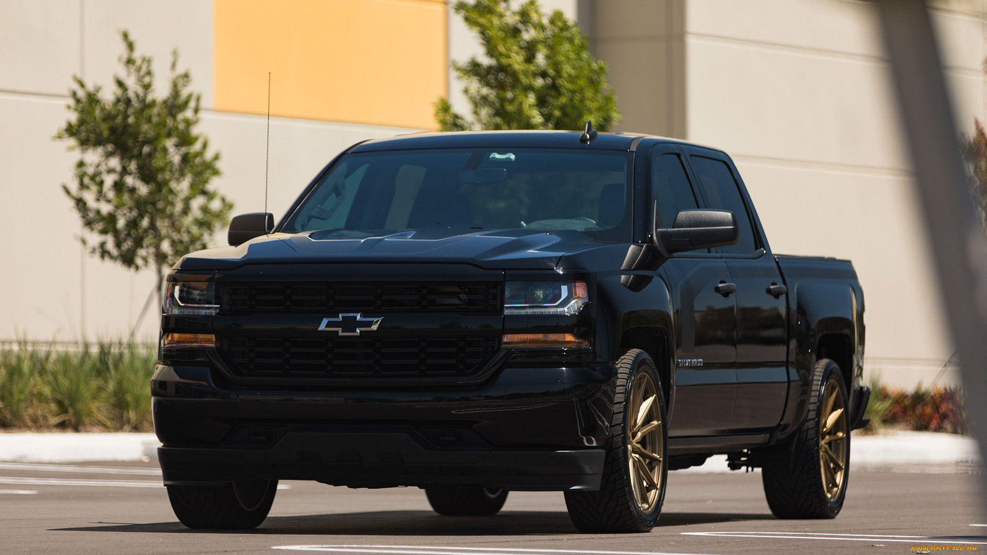 2019, chevrolet, silverado, double, cab, , vossen, wheels, автомобили, chevrolet, черный, сhevrolet, silverado, double, cab, американские, пикап, тюнинг, vossen, wheels, 2019