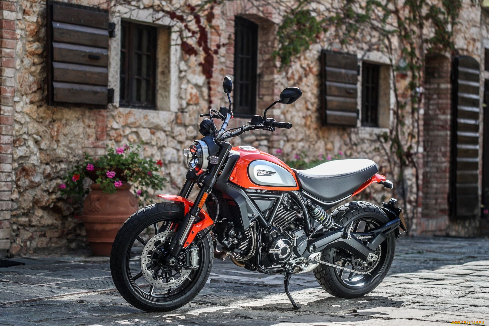 ducati, scrambler, мотоциклы, ducati, мотоцикл, scrambler