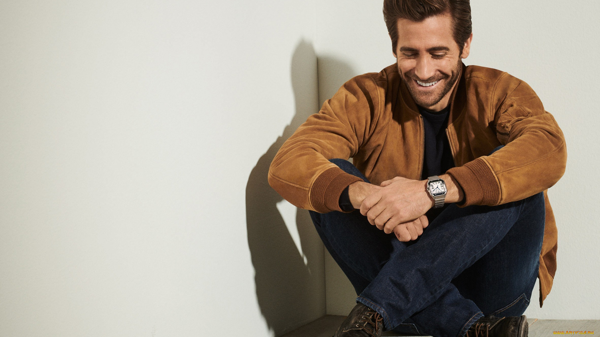 мужчины, jake, gyllenhaal, бородка