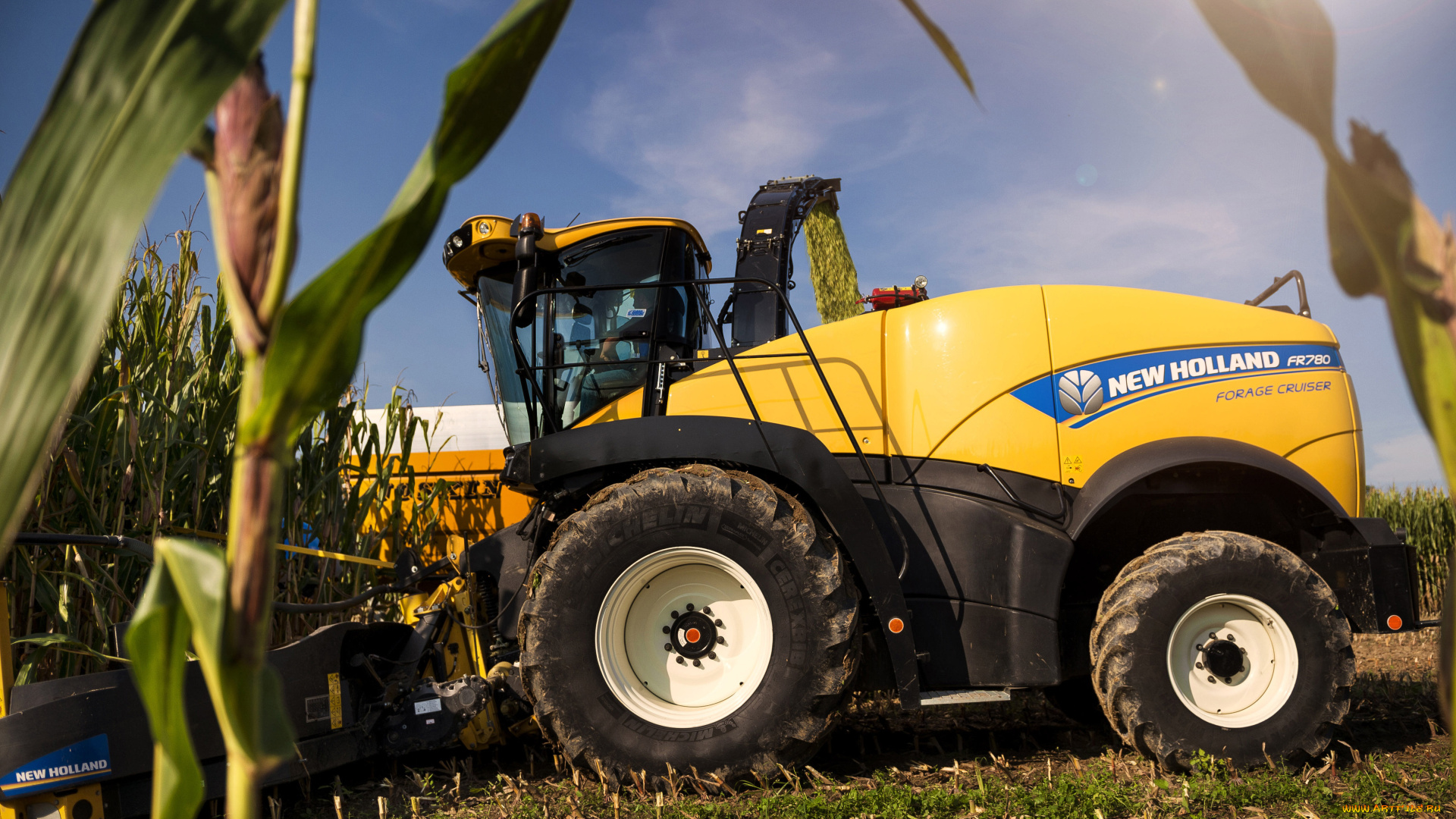 техника, комбайны, new, holland