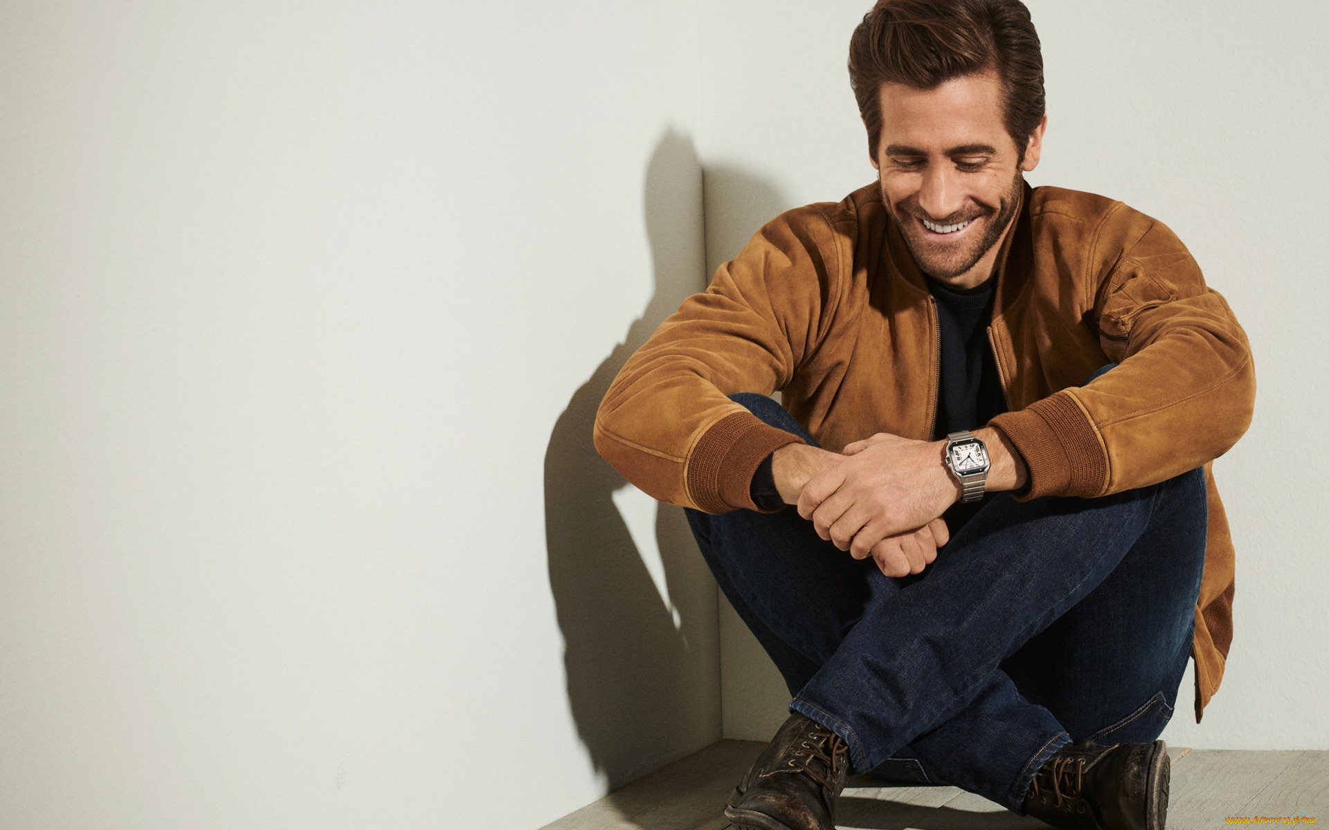 мужчины, jake, gyllenhaal, бородка