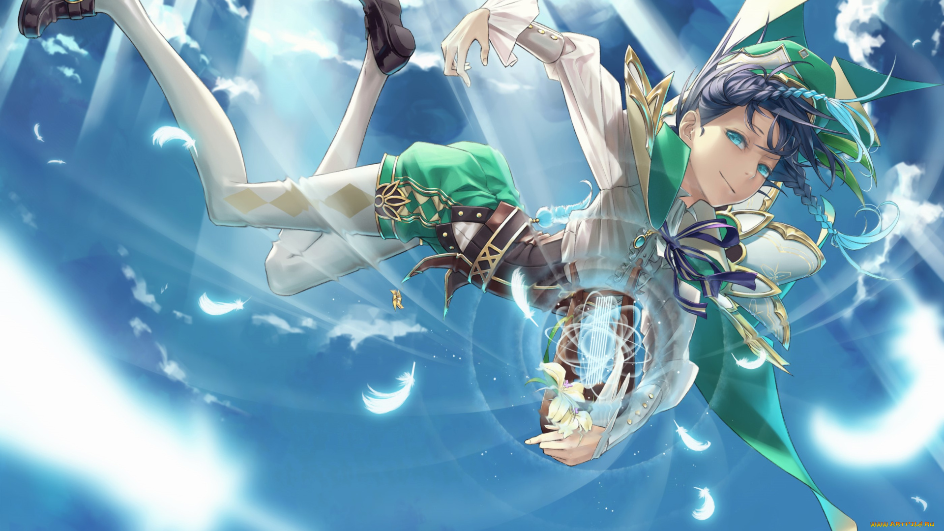 аниме, genshin, impact, genshin, impact