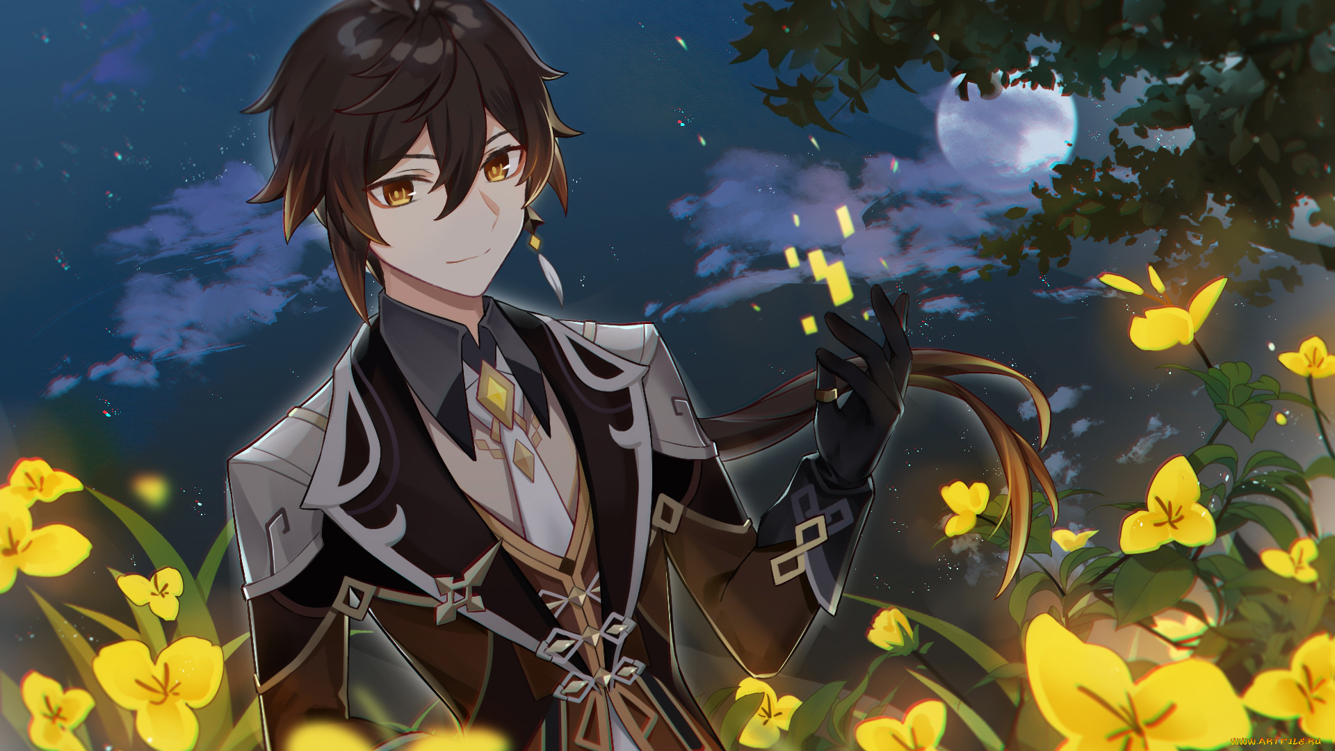 аниме, genshin, impact, genshin, impact