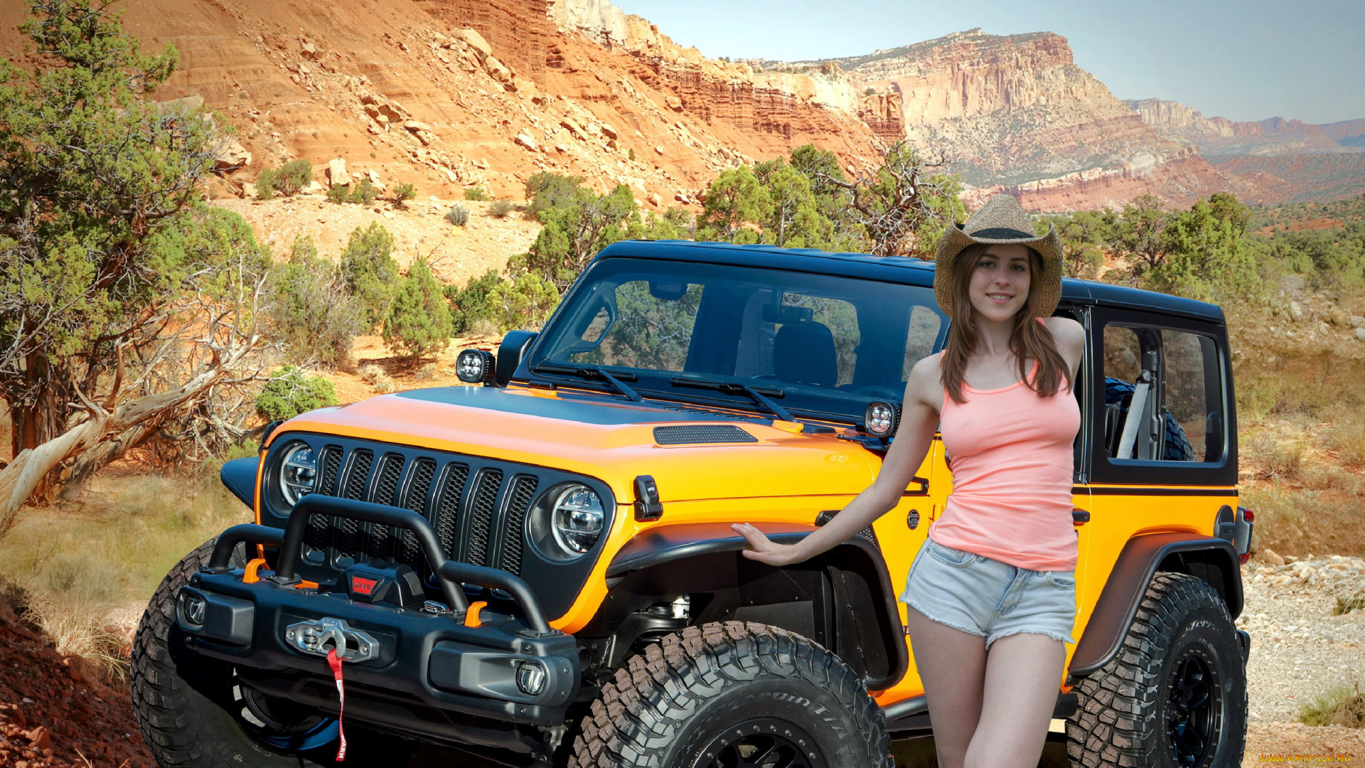 автомобили, -авто, с, девушками, eva, green