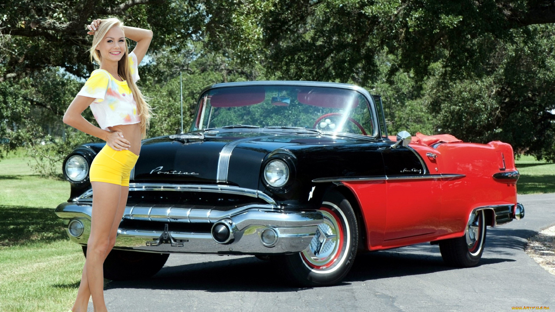 автомобили, -авто, с, девушками, nancy, ace, pontiac