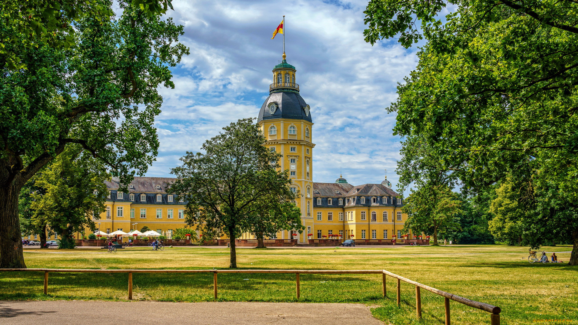 karlsruhe, germany, города, -, здания, , дома