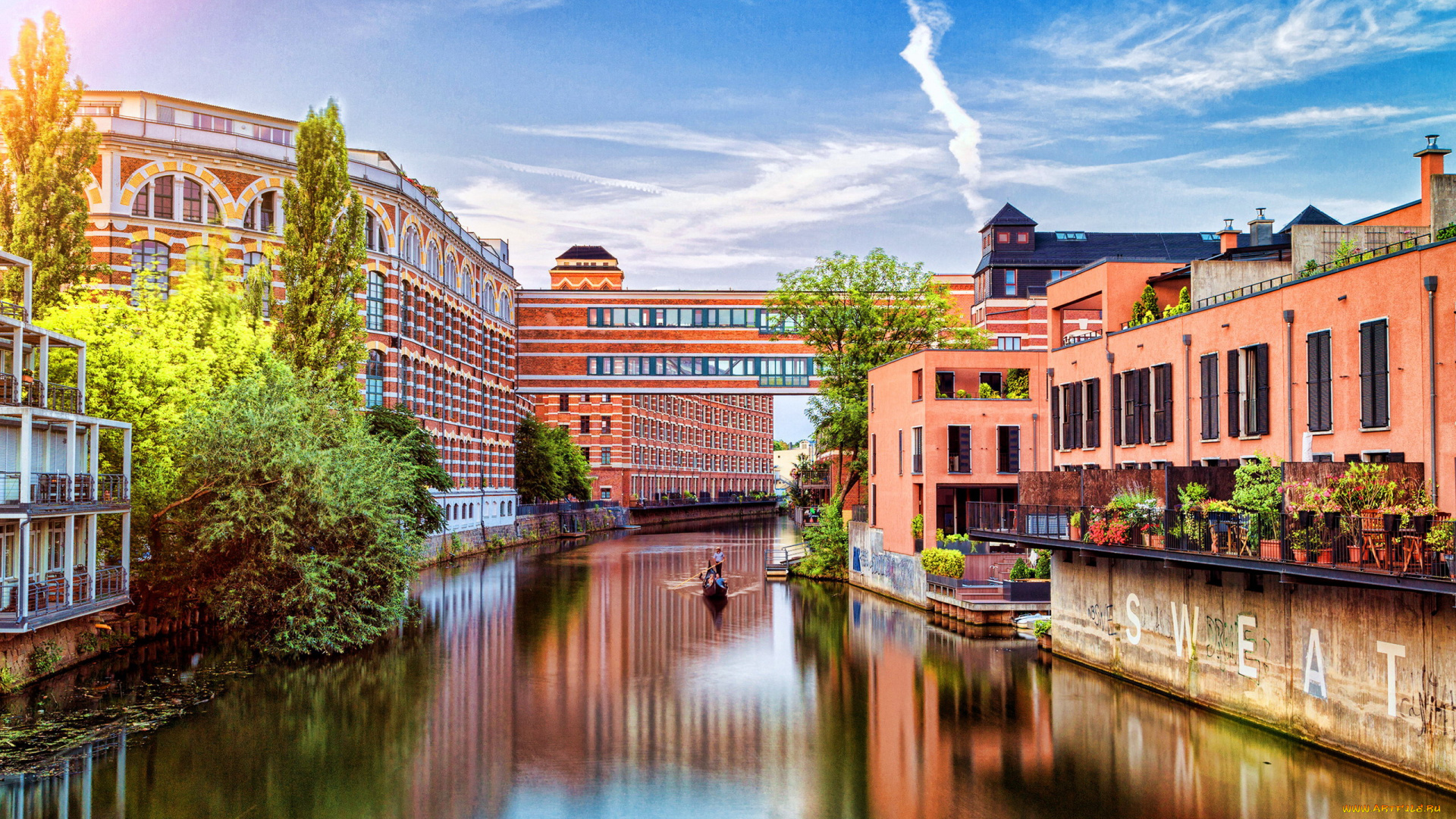 leipzig, germany, города, -, улицы, , площади, , набережные