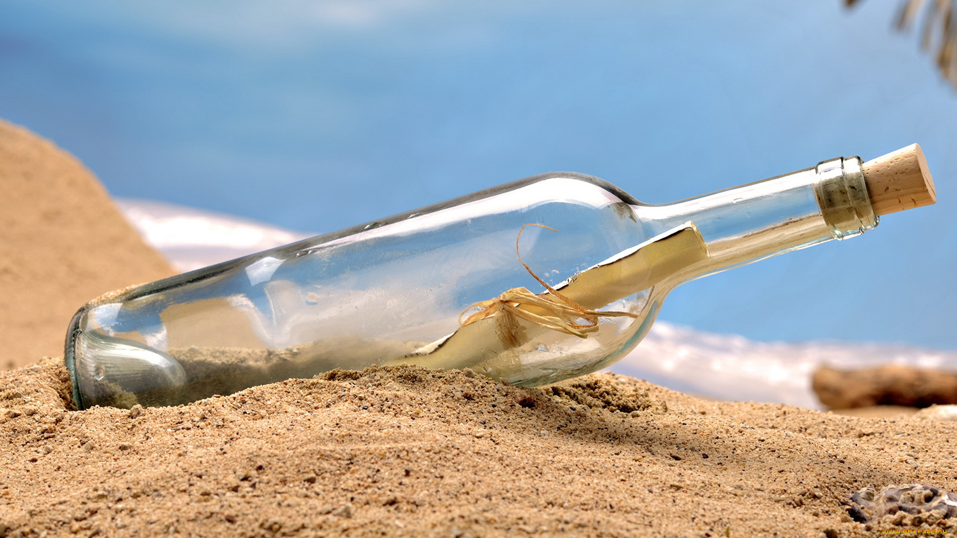 разное, -, другое, бутылка, записка, песок