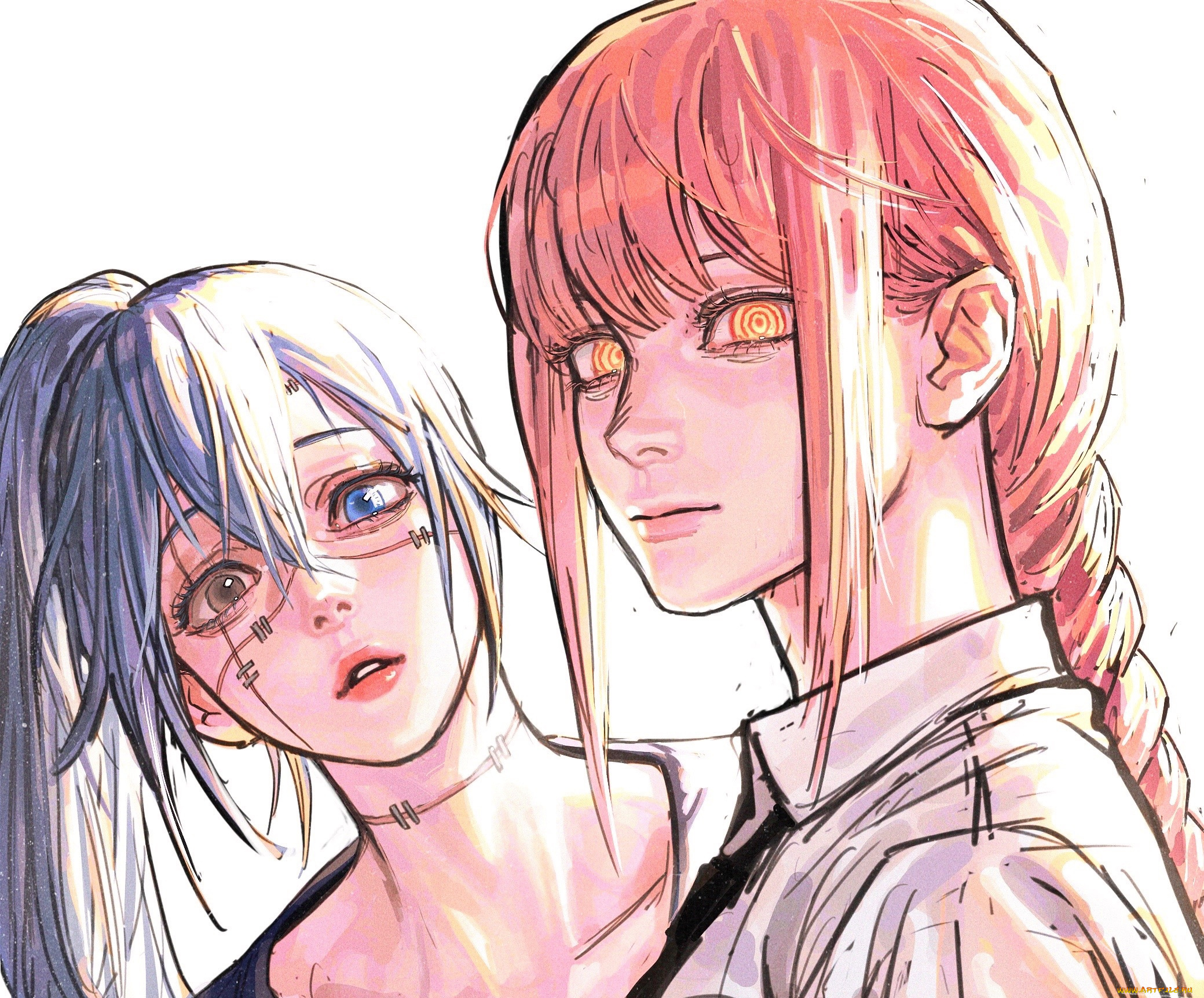 аниме, chainsaw, man, chainsaw, man