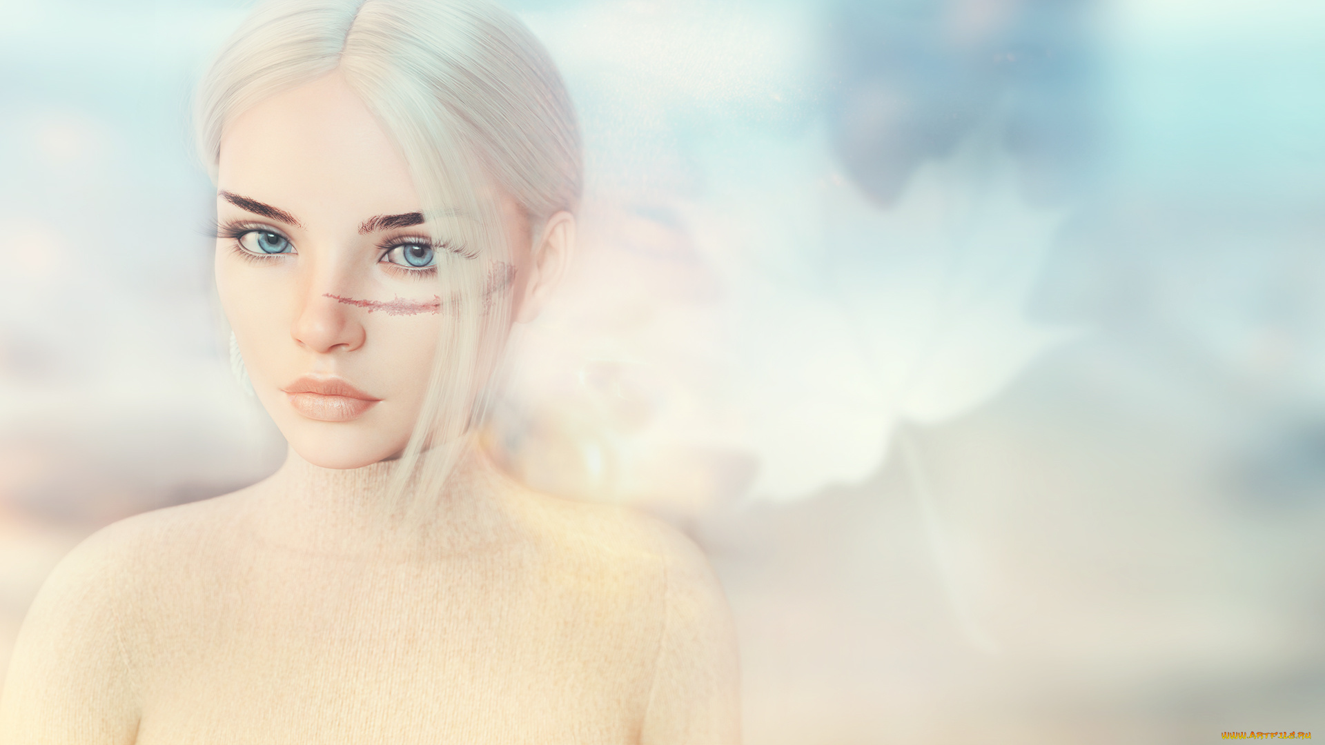 summers, gone, 3д, графика, портрет, , portraits, 3д, графика, summers, gone, люди, people, девушка, разноцветная, сексуальная, милая, красивая, супер, сладкая, лапочка, симпатичная, классная, нежная, идеальная, няша, яркая, игривая, великолепная, обаятельная, жгучая, спокойная, удивительная