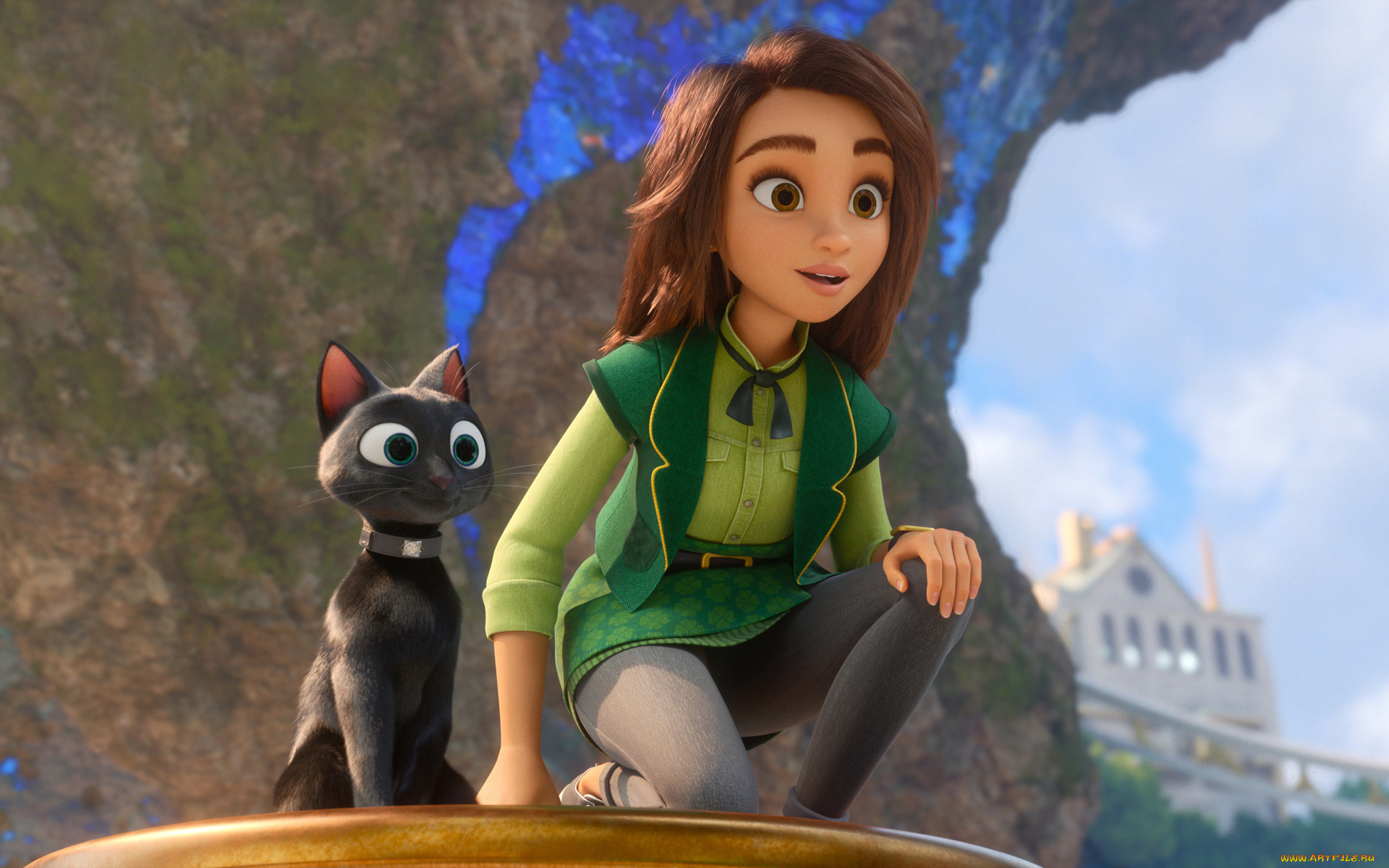 luck, ||, 2022, мультфильмы, luck, удача, bob, sam, greenfield, author, oreskis, кадры, мультфильм