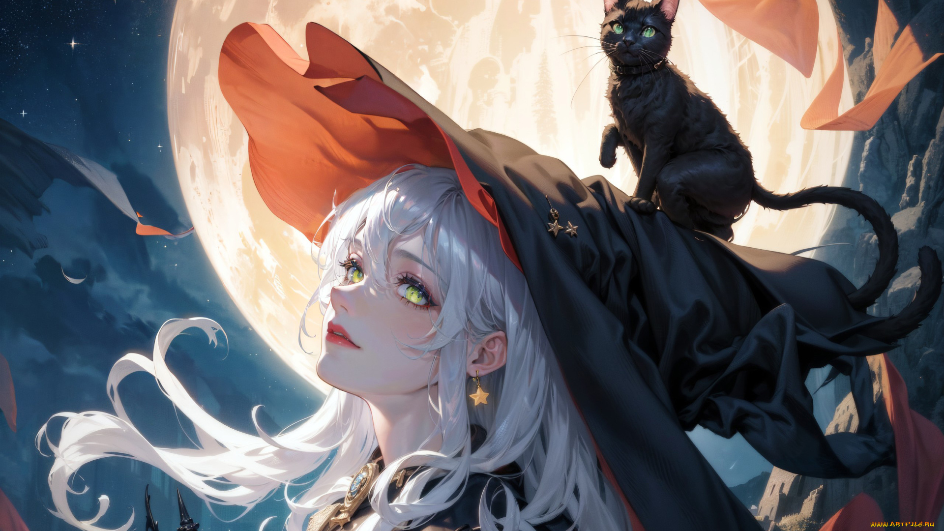 аниме, магия, , колдовство, , halloween, нейросети, графика, нейроарт, ai, art, нейронные, сети, рисунки, нейро, искусство