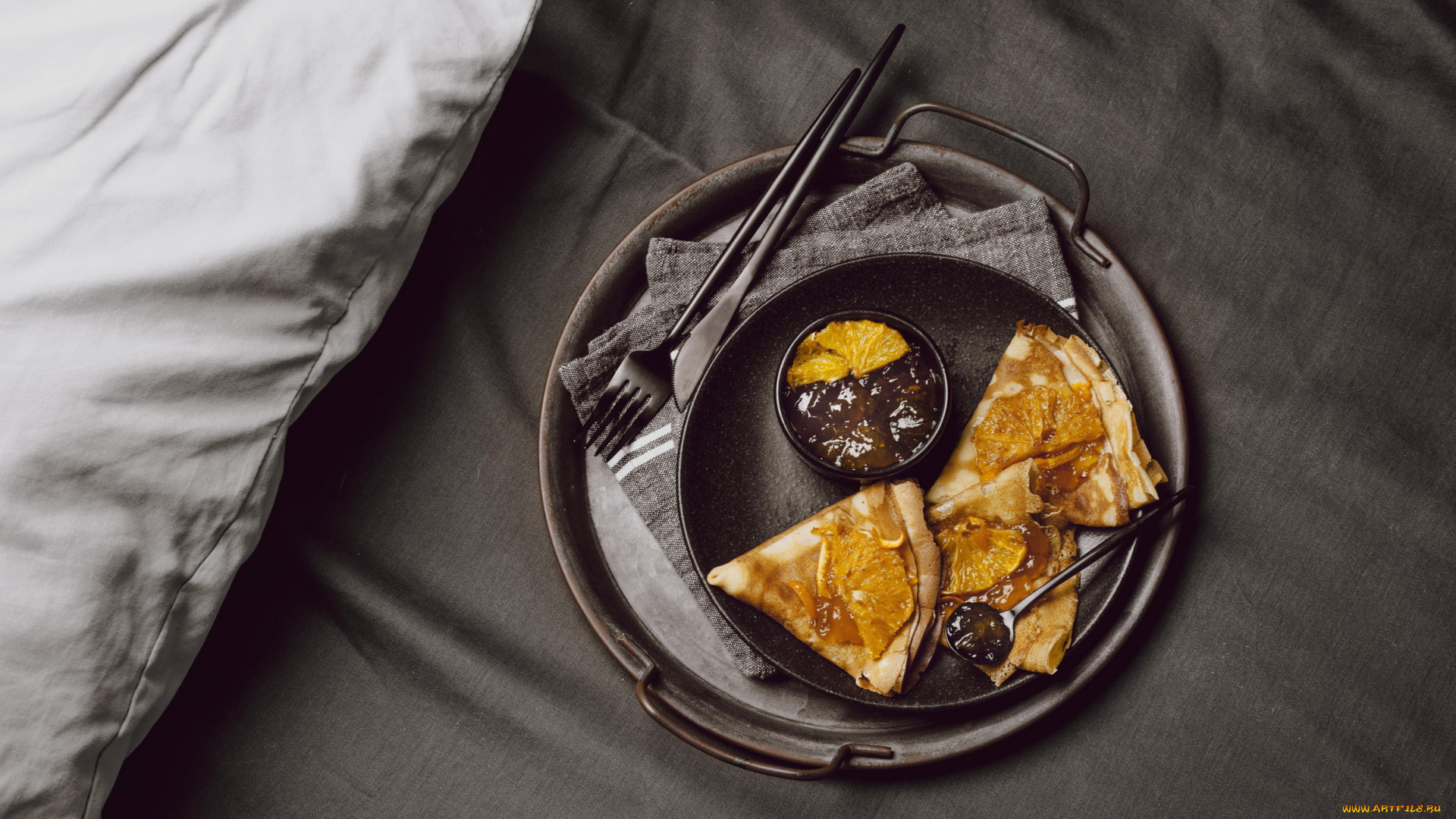 еда, блины, , оладьи, джем, десерт