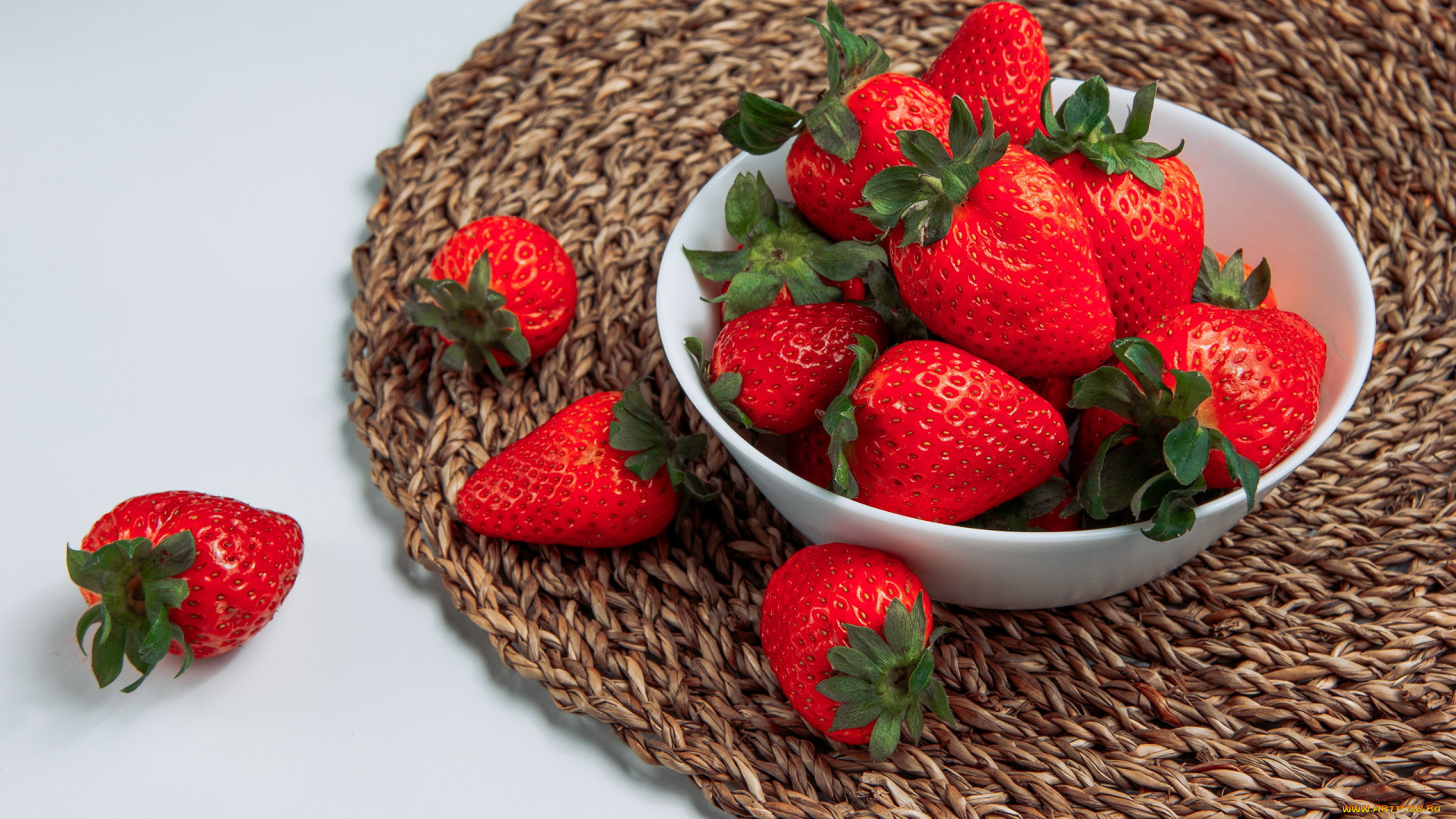 еда, клубника, , земляника, ягоды, спелая