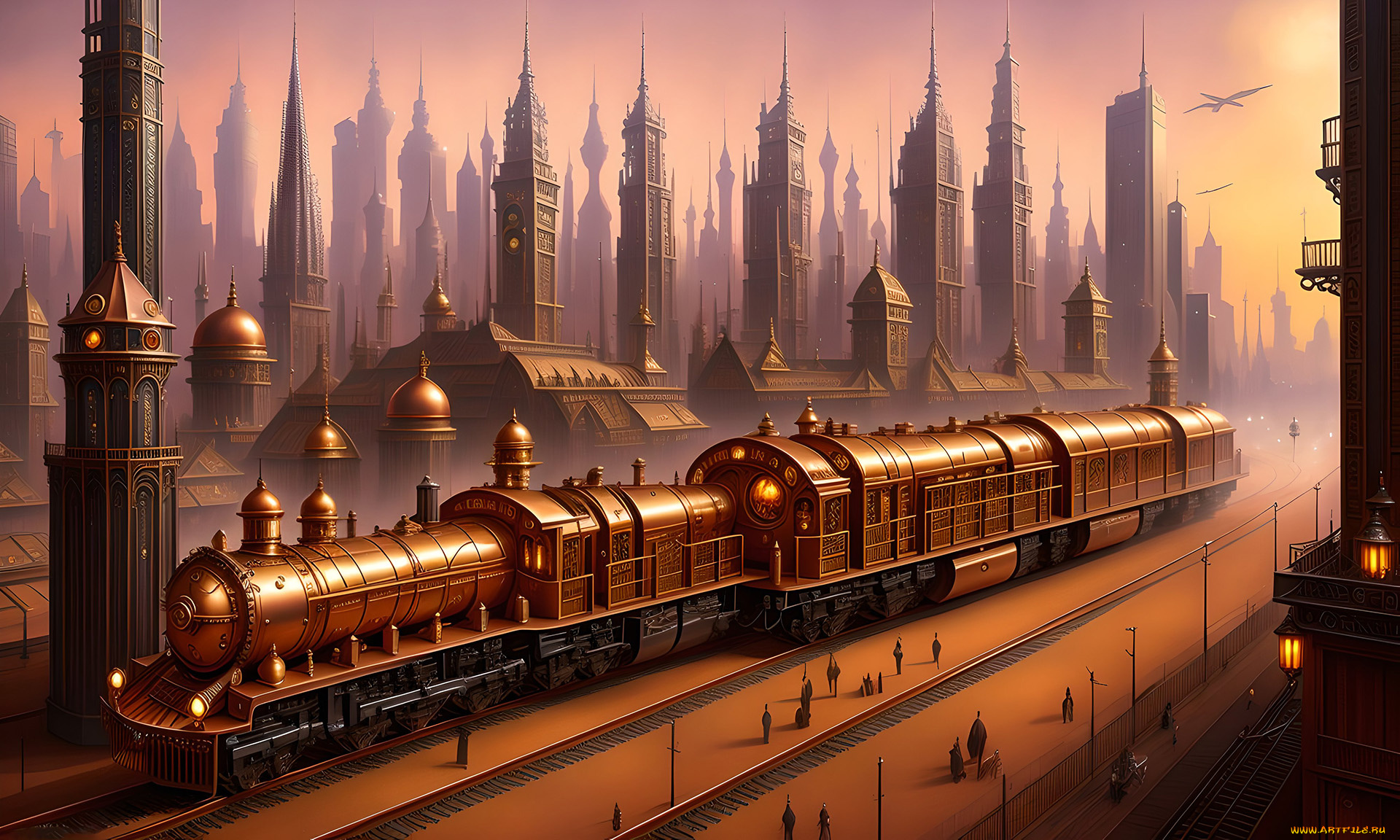 фэнтези, транспортные, средства, нейросети, графика, нейроарт, ai, art, нейронные, сети, рисунки, нейро, искусство