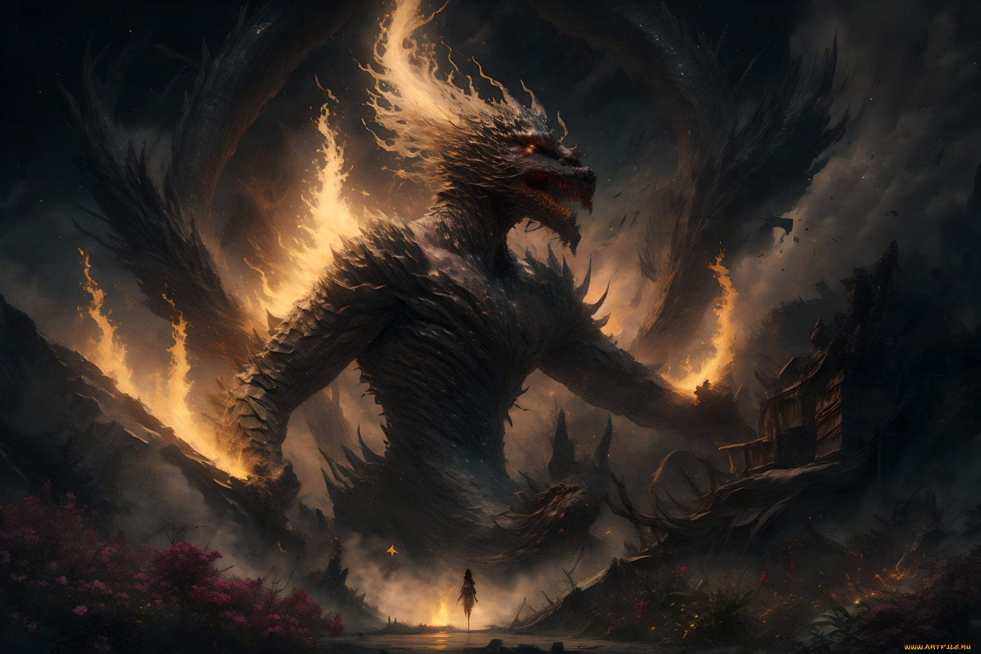 фэнтези, существа, нейросети, графика, нейроарт, ai, art, нейронные, сети, рисунки, нейро, искусство