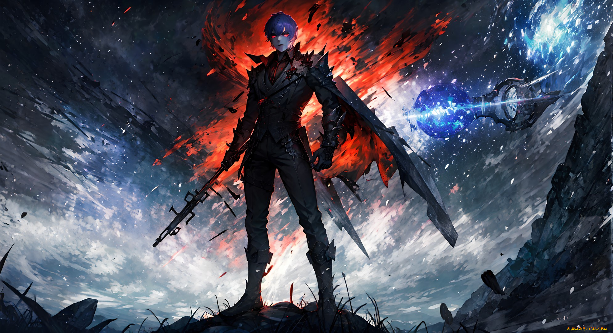 аниме, оружие, , техника, , технологии, нейросети, графика, нейроарт, ai, art, нейронные, сети, рисунки, нейро, искусство