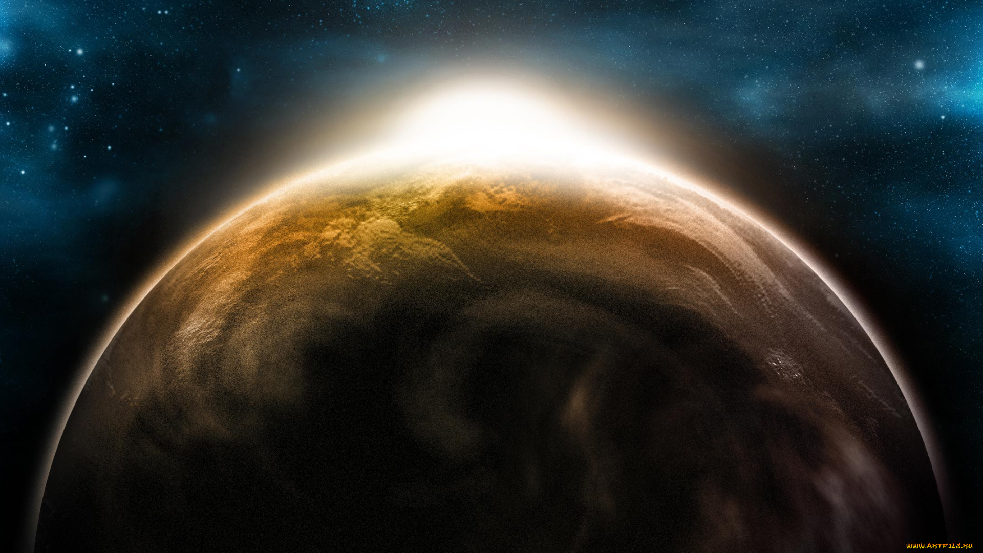 dawn, космос, арт