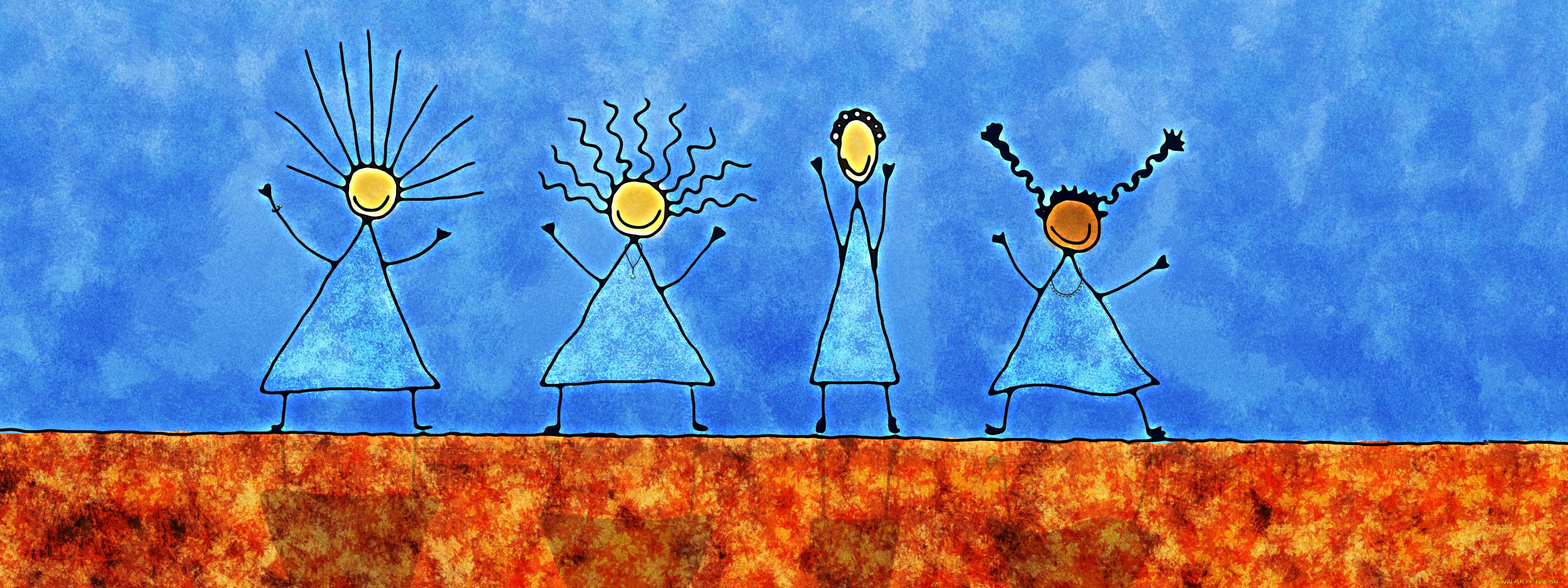 coiffure, рисованные, vladstudio